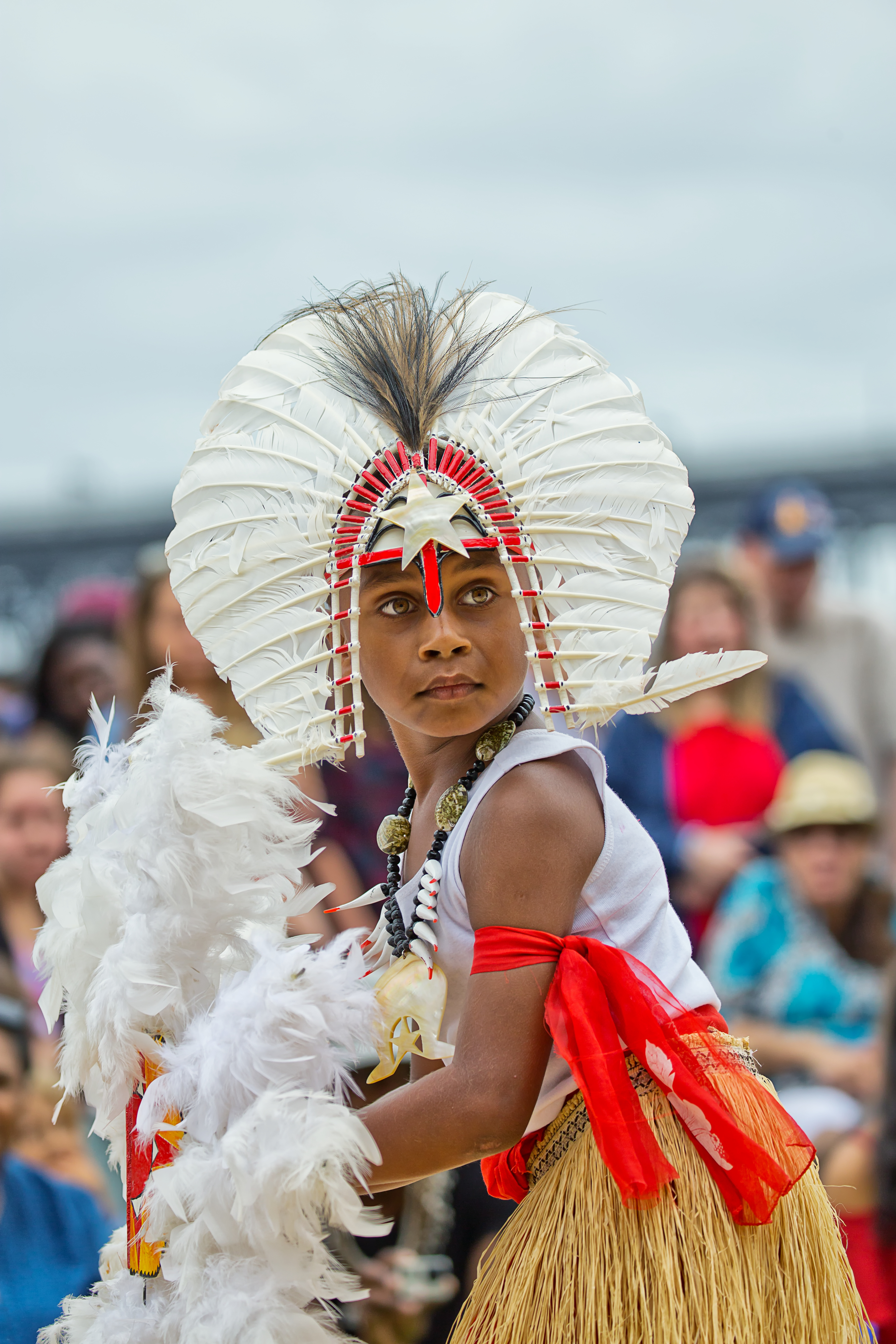 Torres Strait Islander dancer