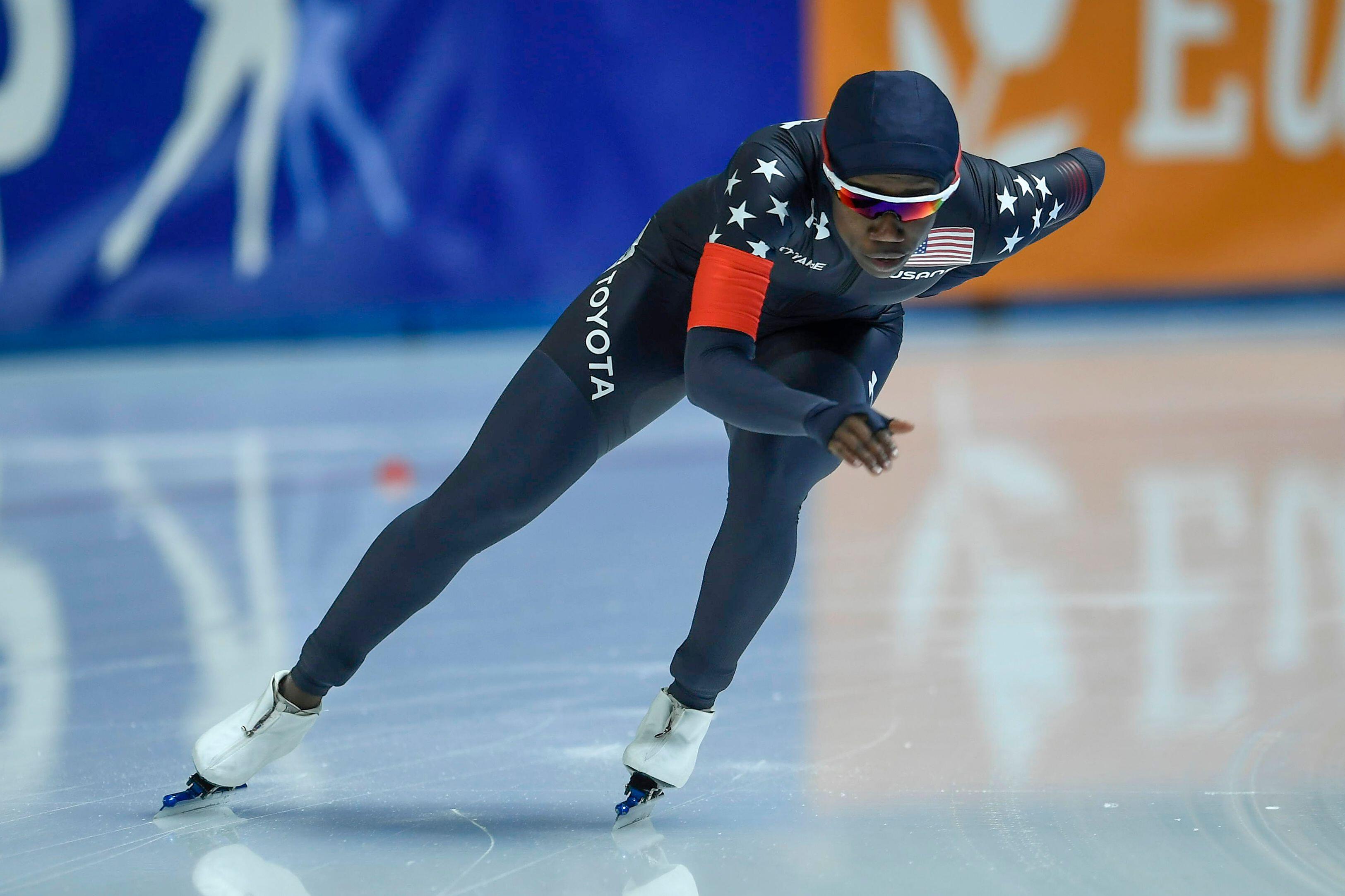 American speed skater Erin Jackson