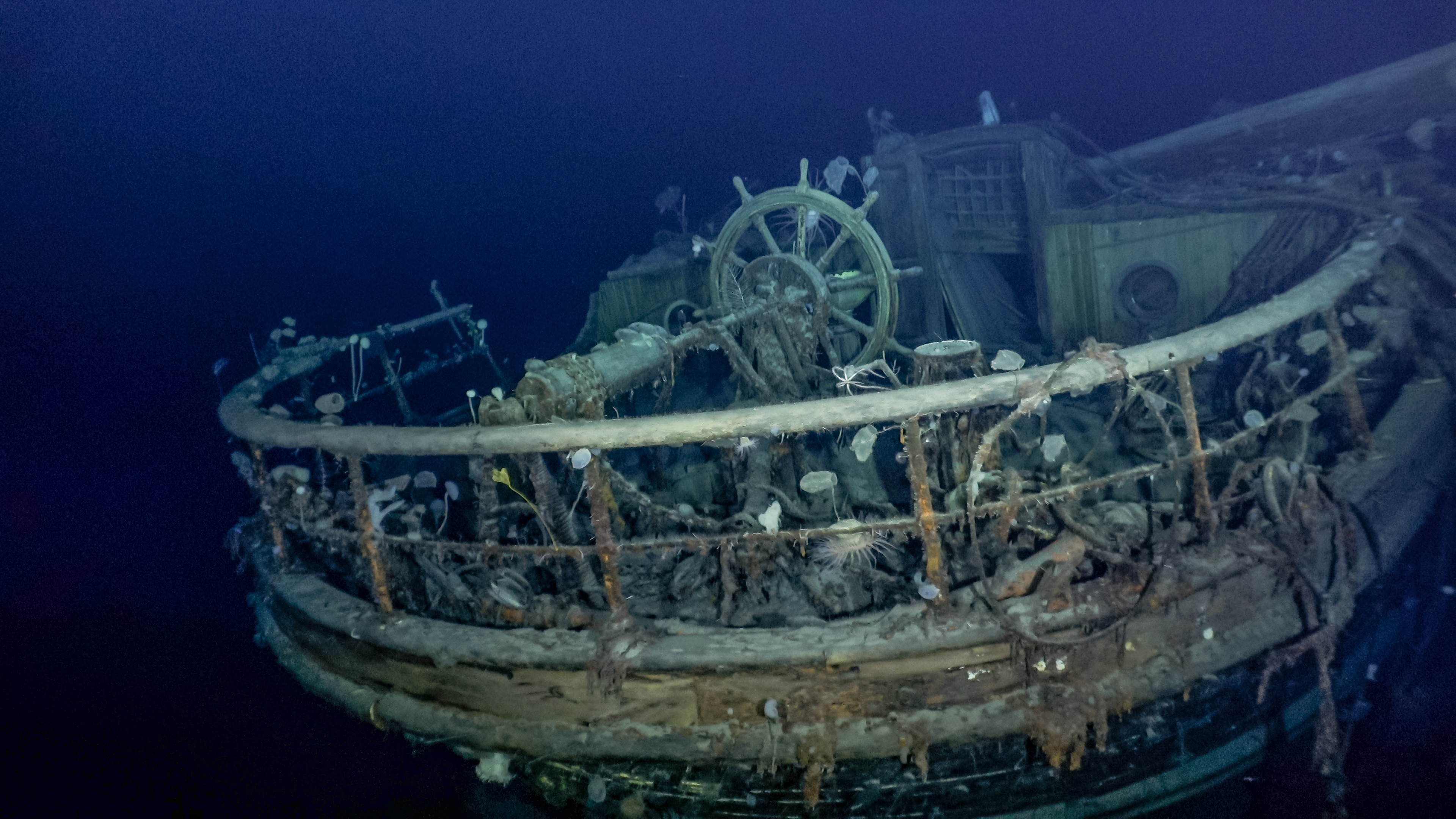 Shipwreck of the Endurance in the Weddell Sea