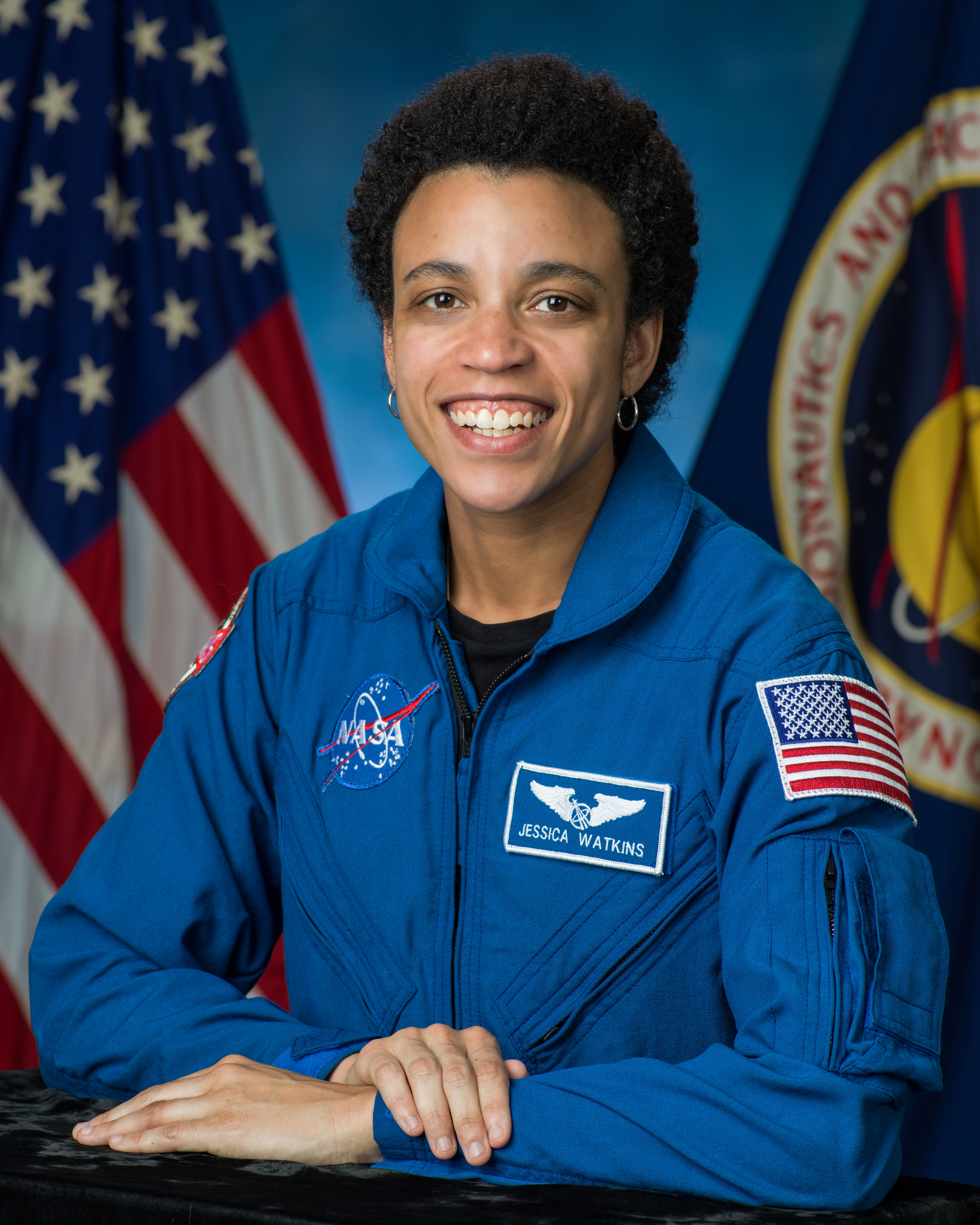 American astronaut Jessica Watkins