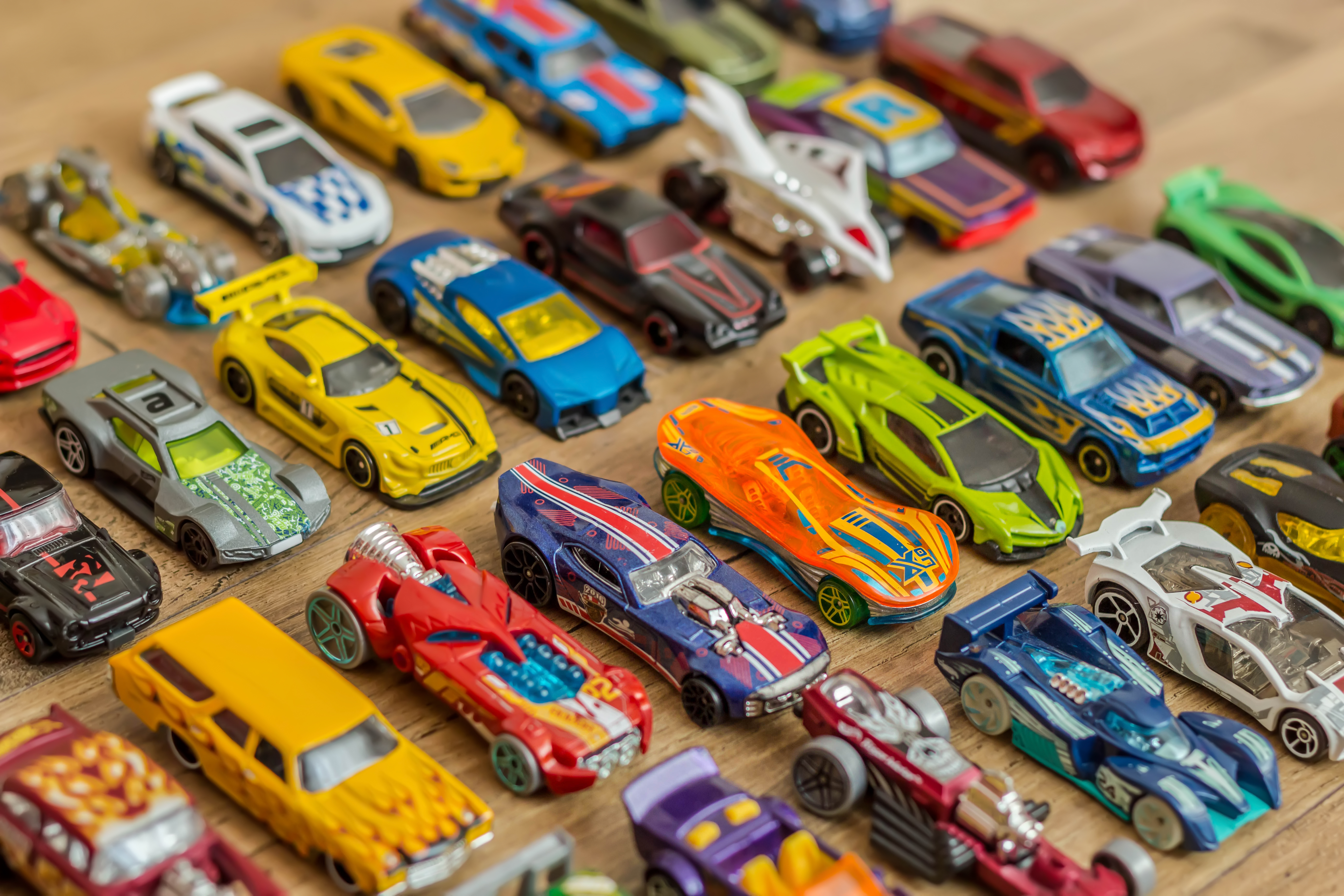 Hot Wheels toy cars