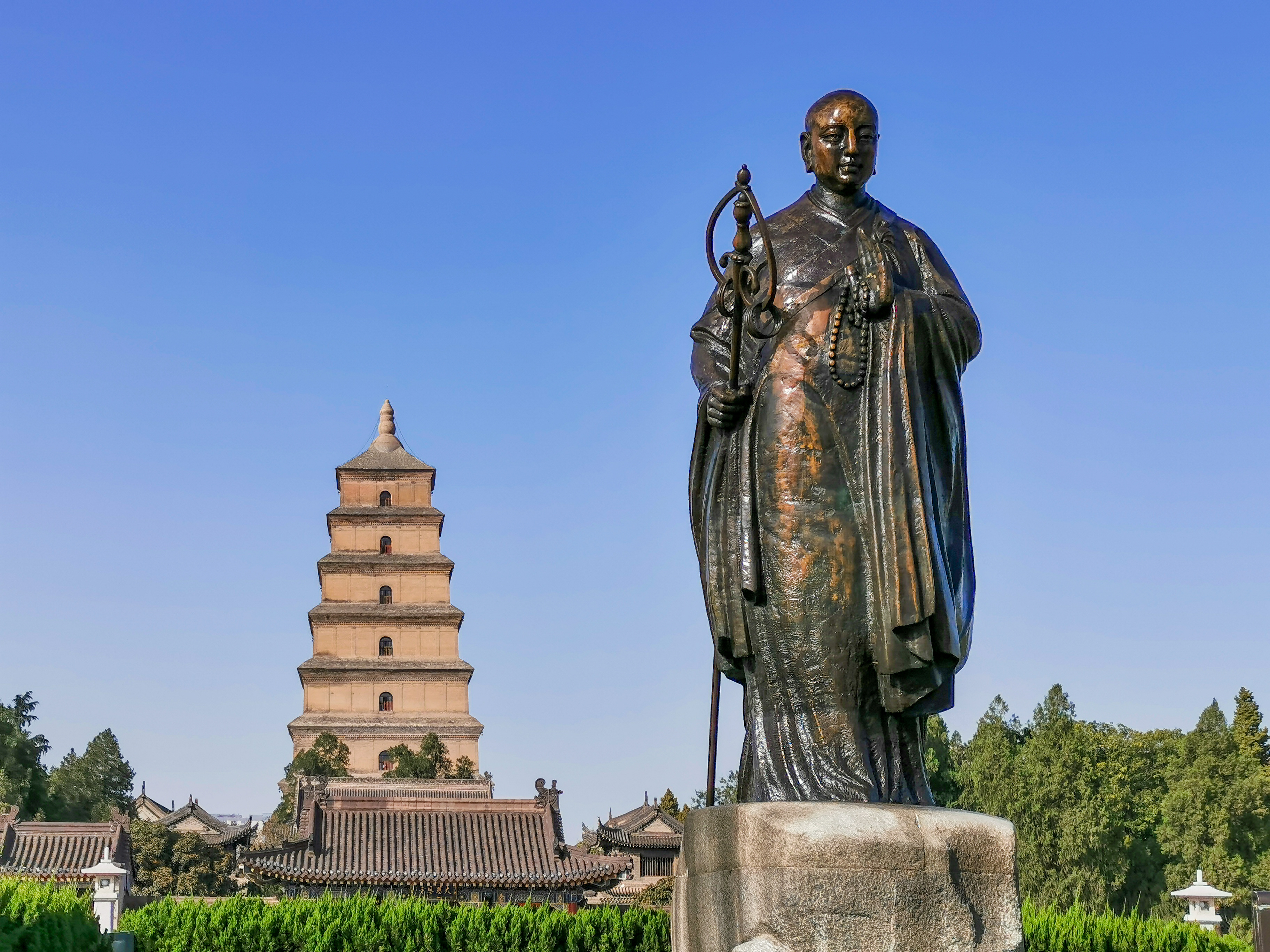 Ancient Chinese explorer Xuanzang