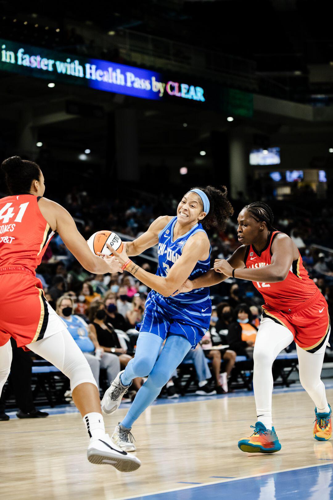 American basketball player Candace Parker