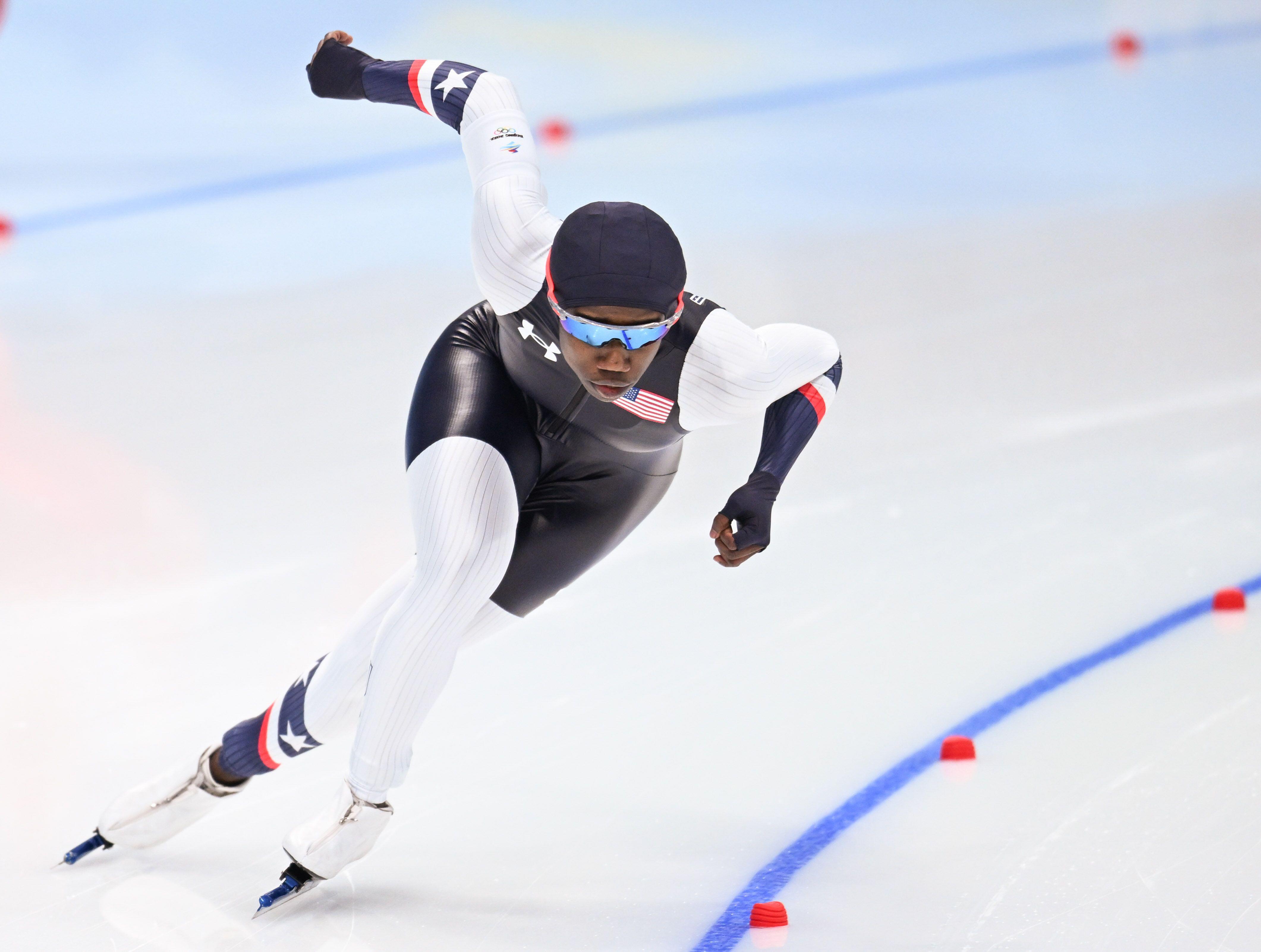 American speed skater Erin Jackson