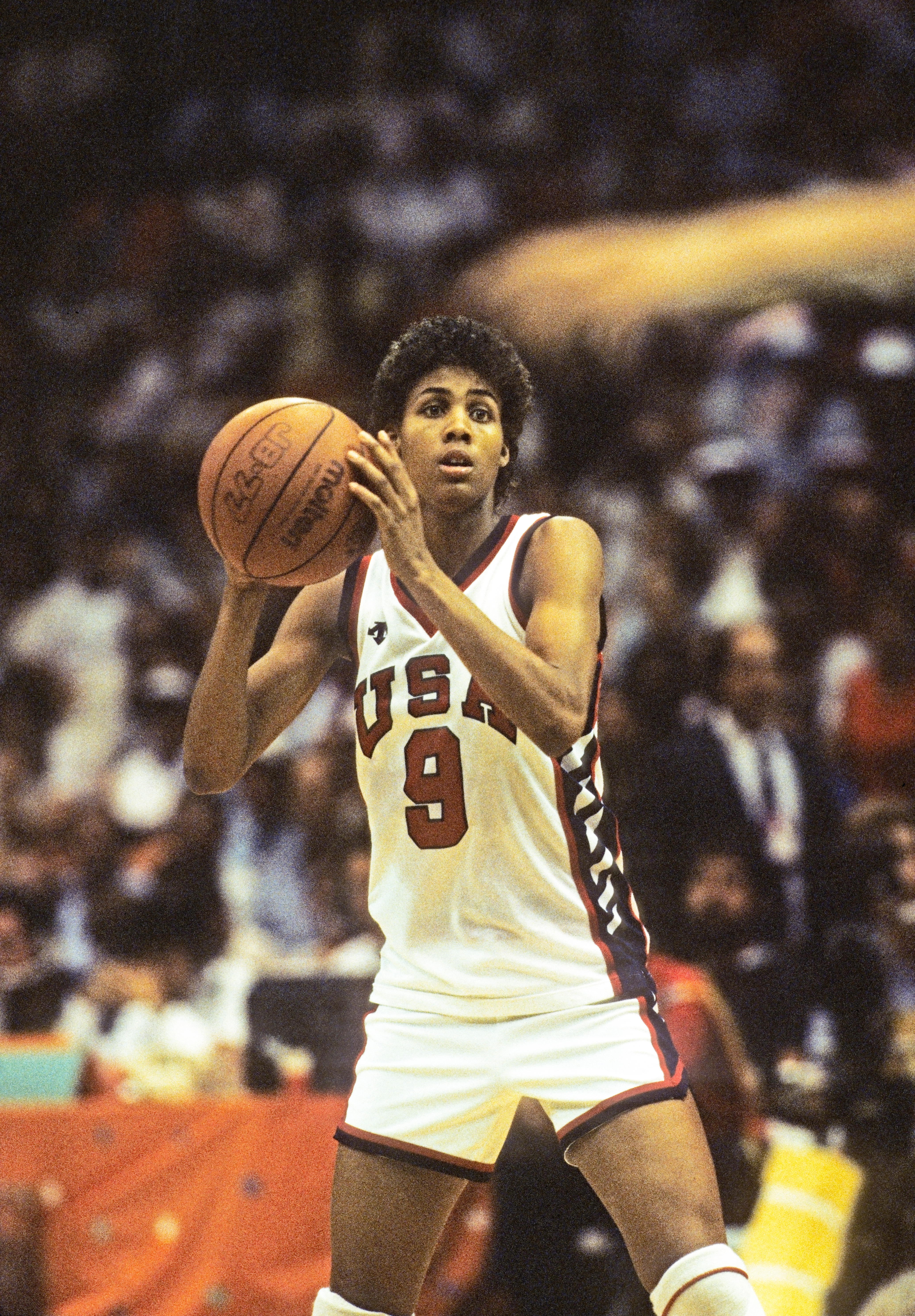 American basketball player Cheryl Miller