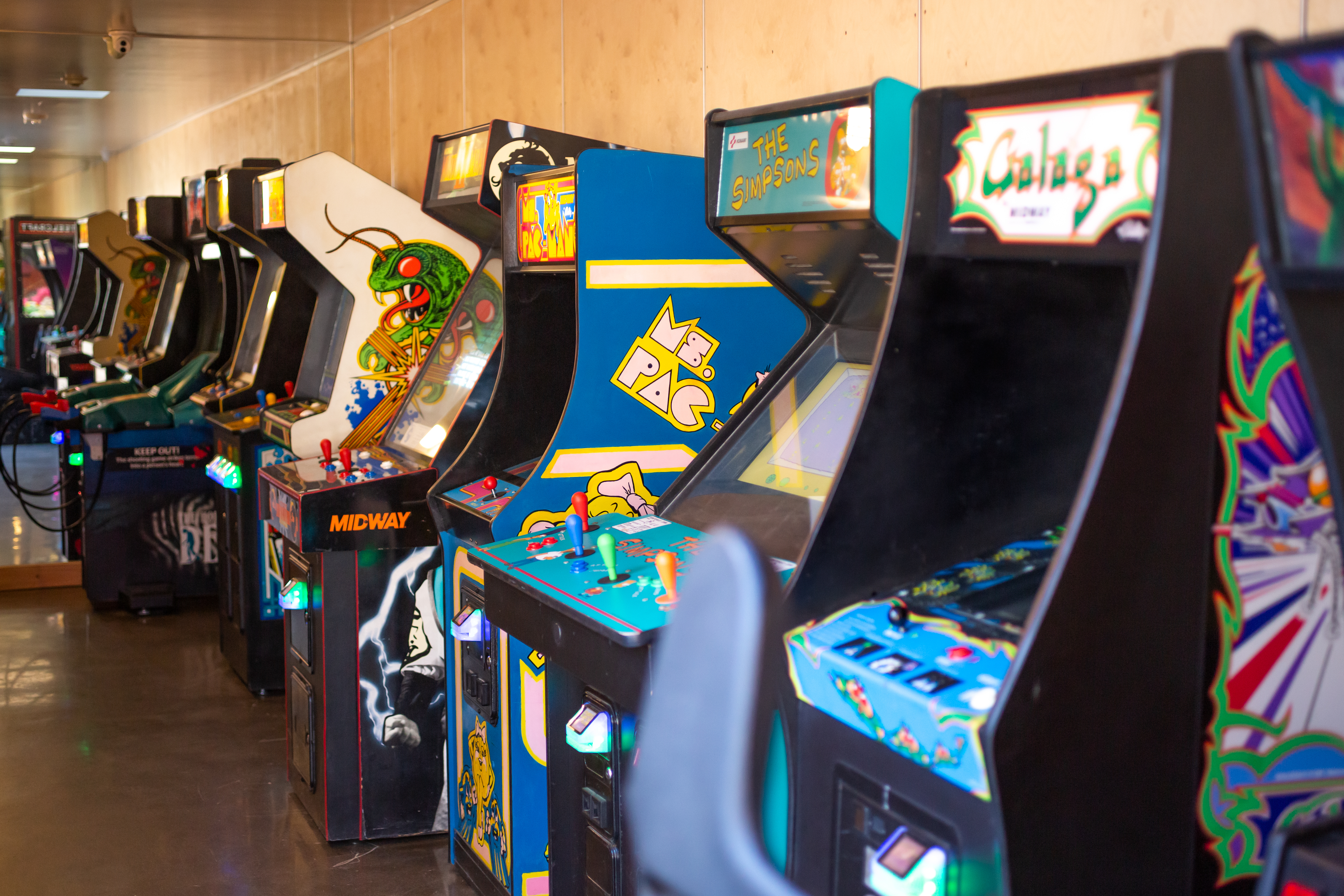 Classic arcade games