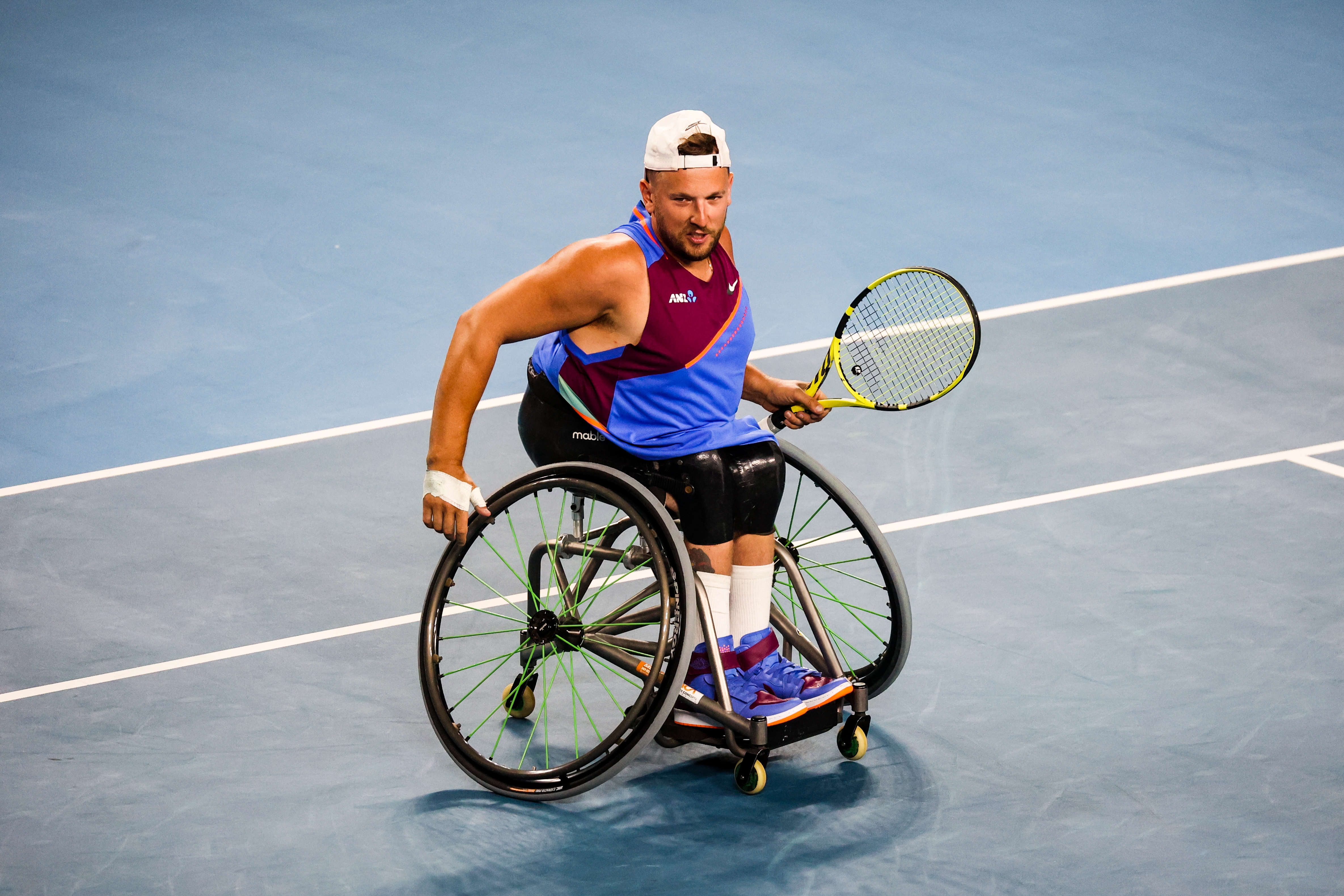 Australian tennis player Dylan Alcott