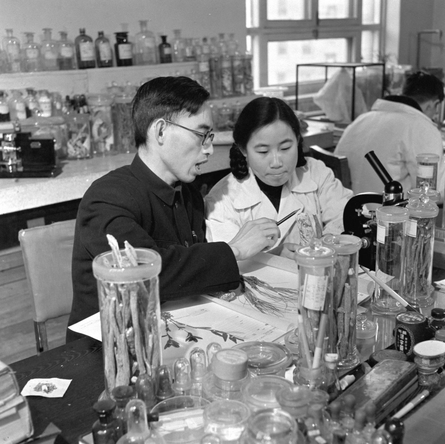 Tu Youyou as a young researcher in China