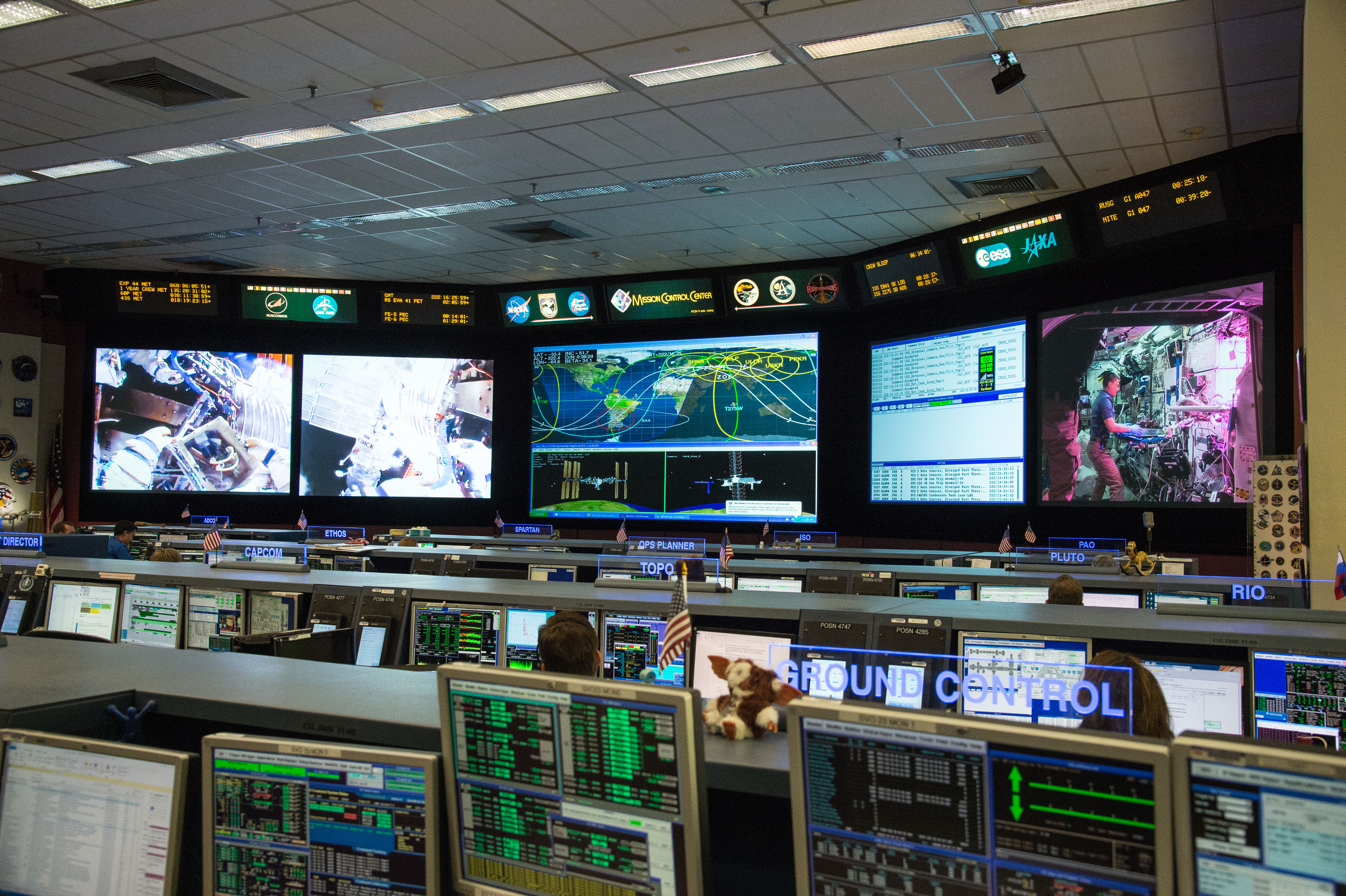 Mission control center