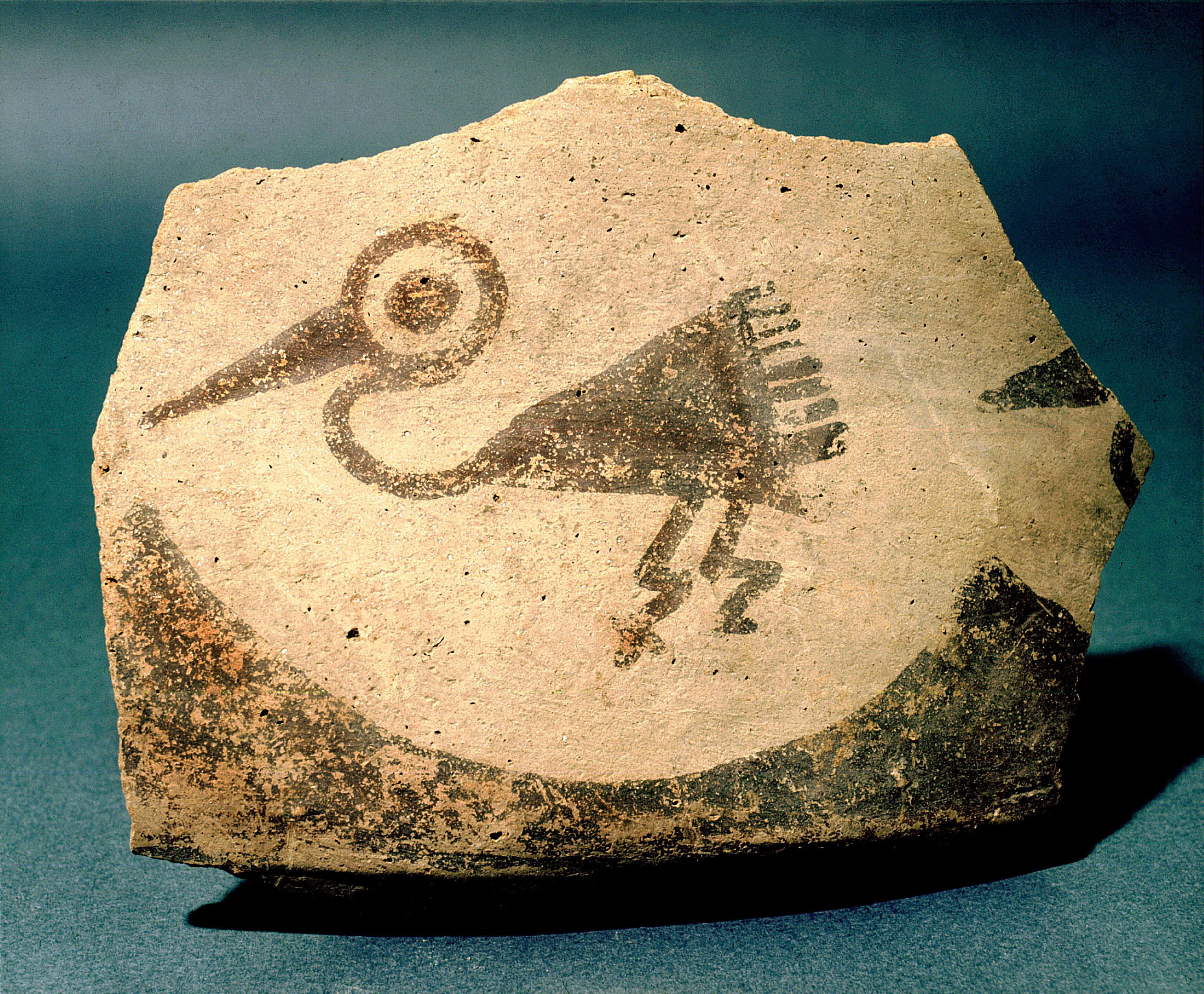 Fragment of Hohokam pottery