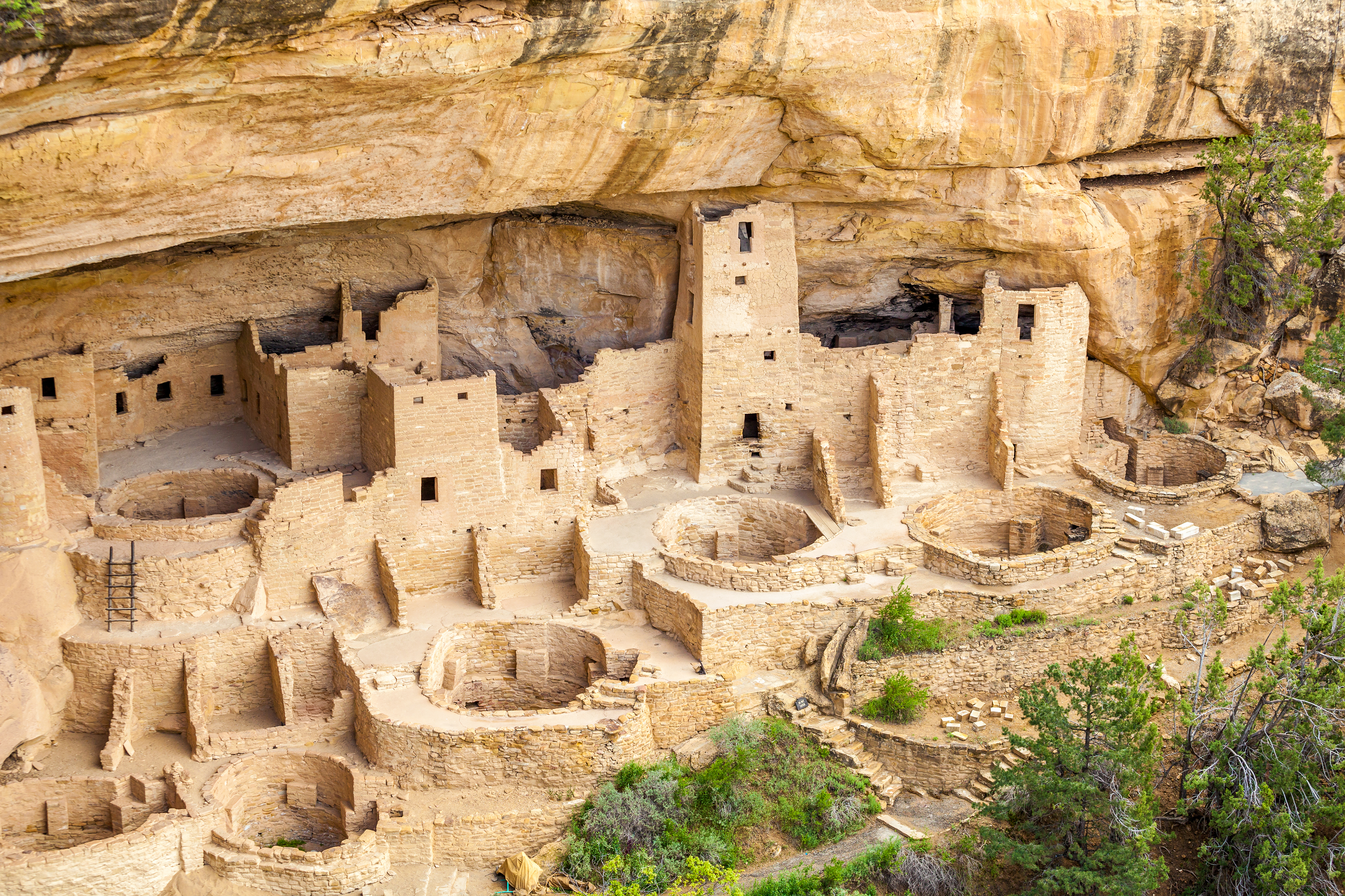 Cliff dwellings of the Ancestral Pueblo