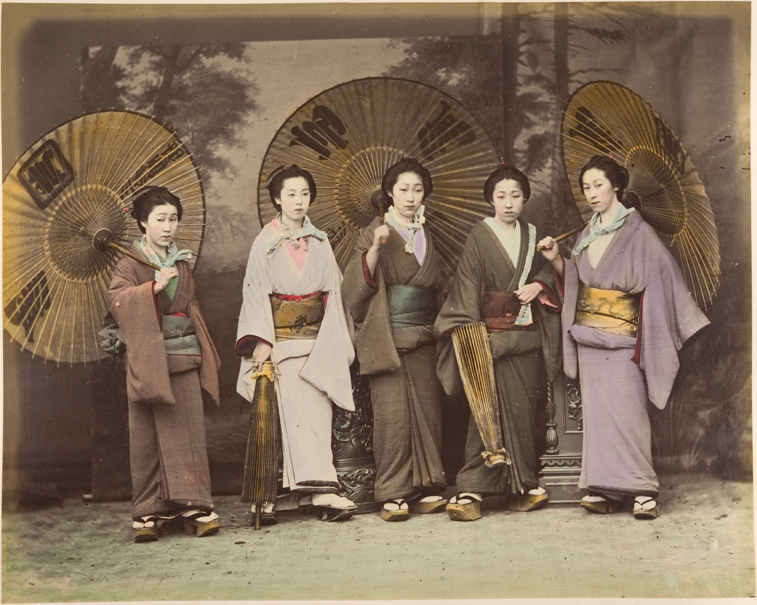 Traditional kimonos