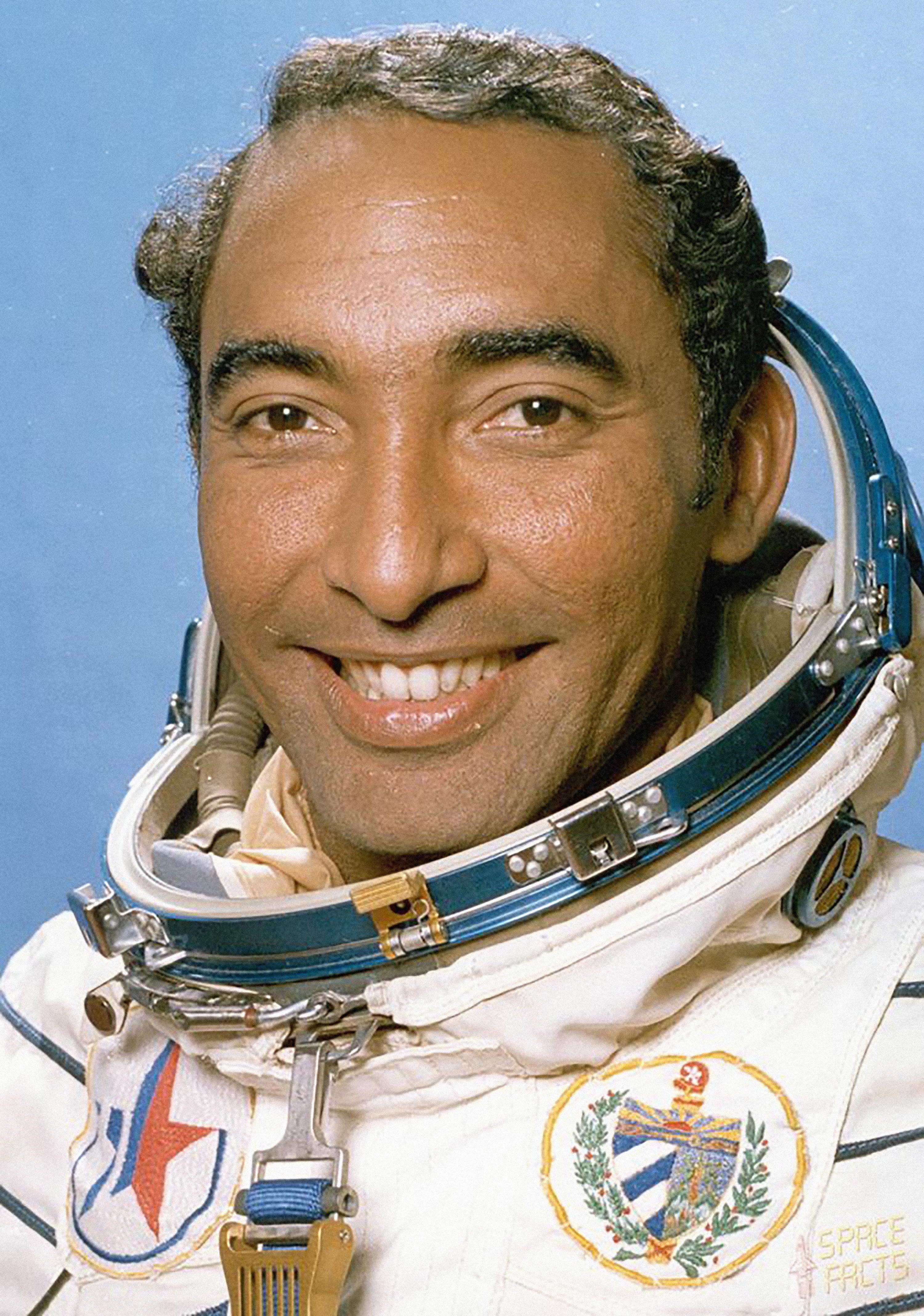 Cuban cosmonaut Arnaldo Tamayo Méndez