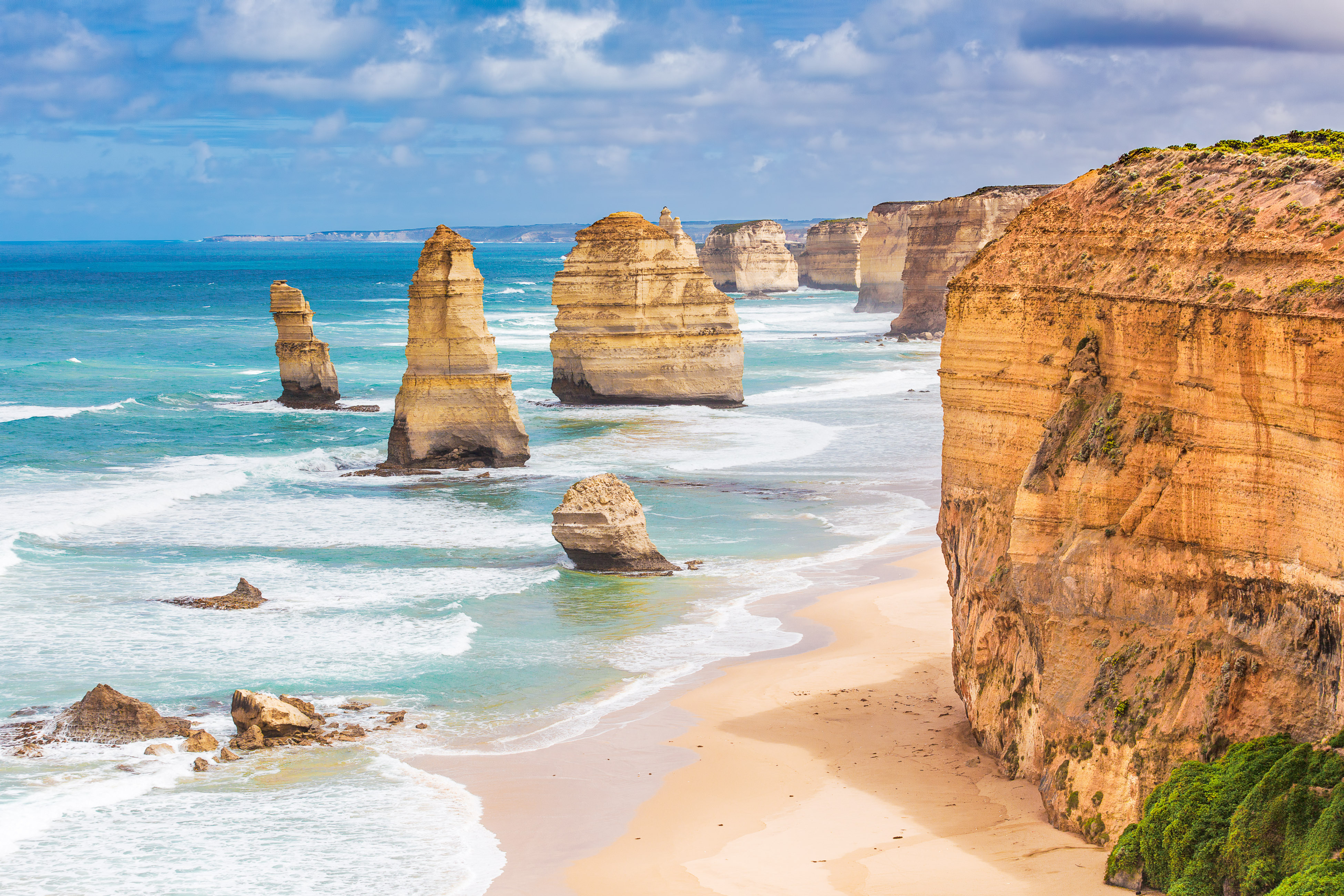 Australia's Twelve Apostles rock formation