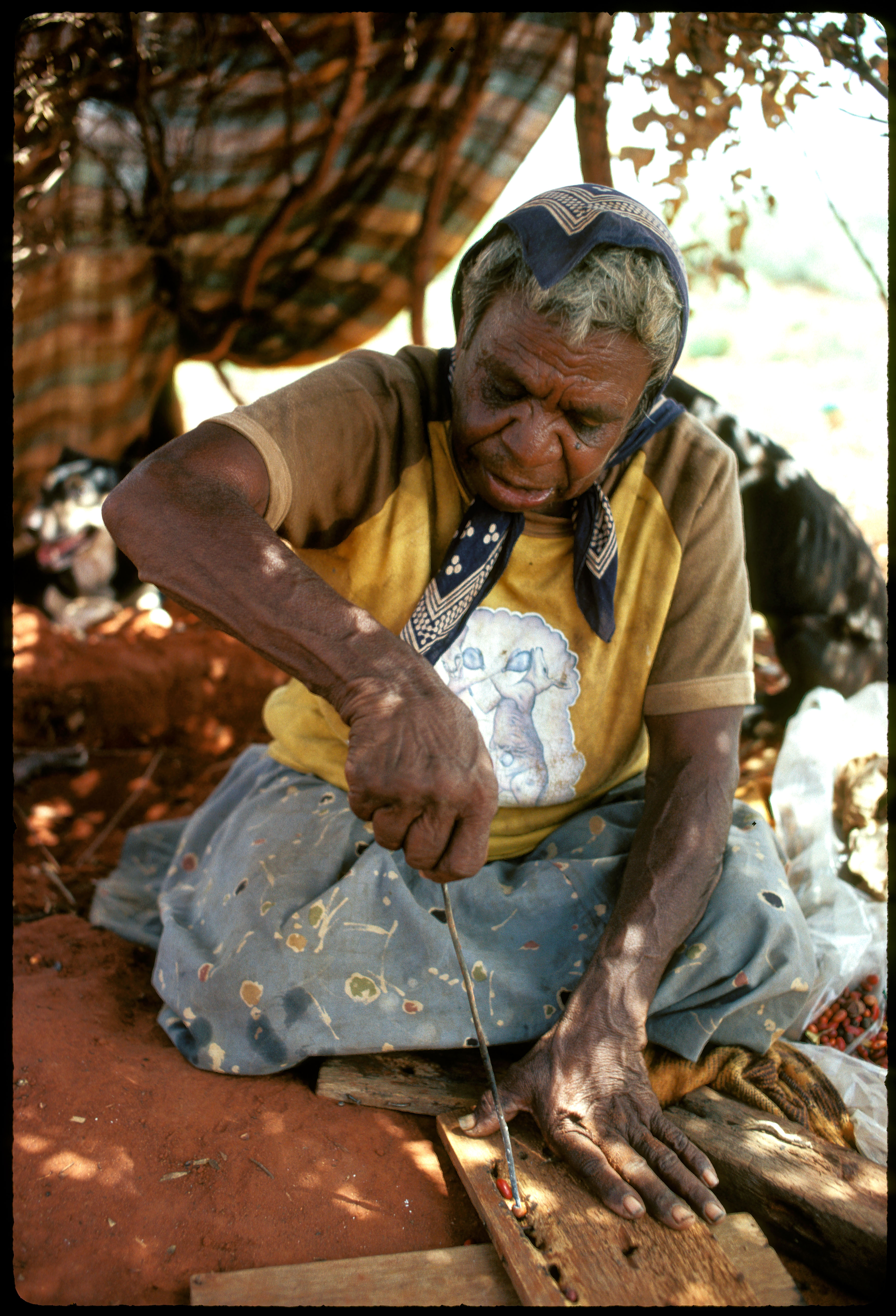 Australian artist Emily Kame Kngwarreye