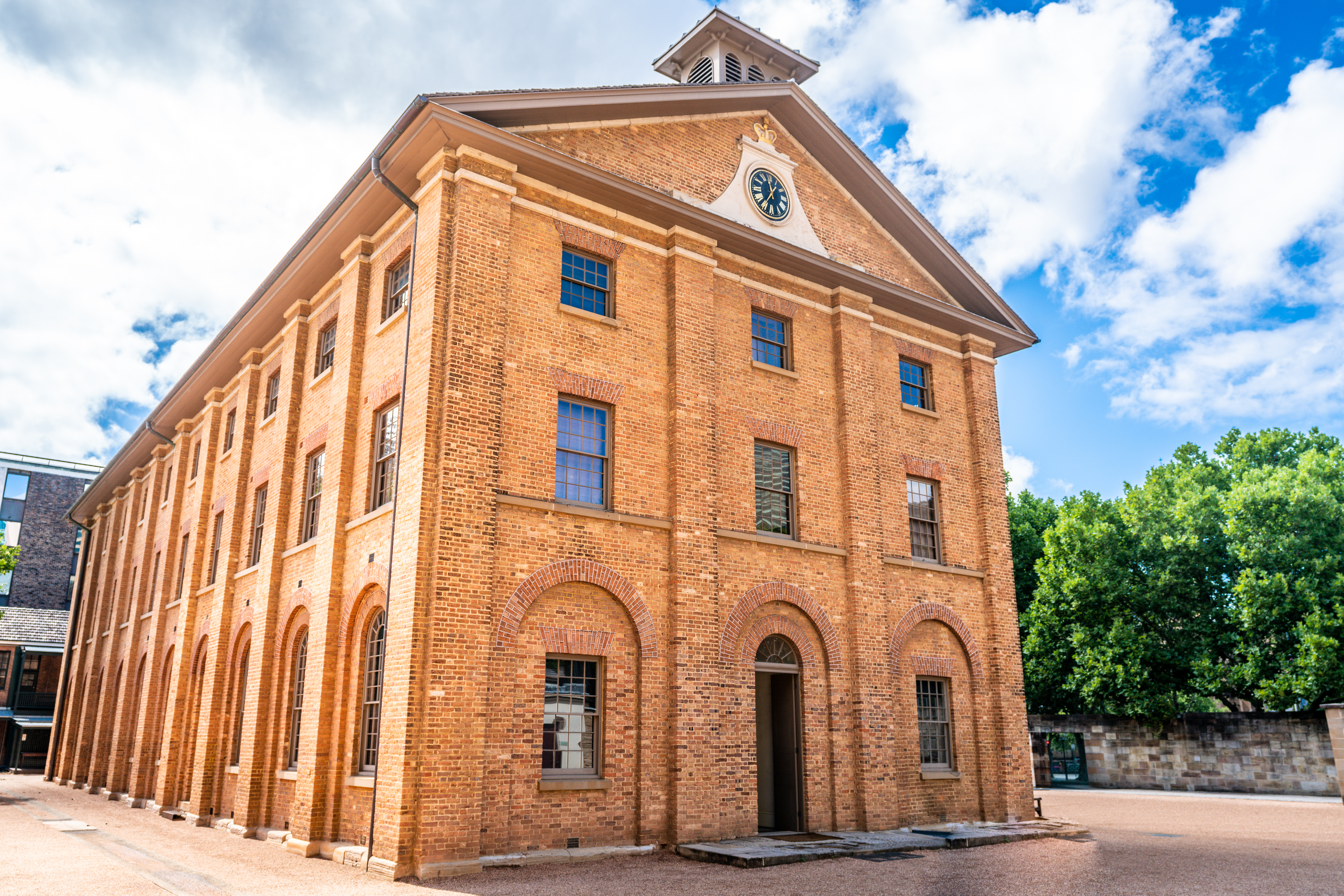 Hyde Park Barracks in Sydney, New South Wales