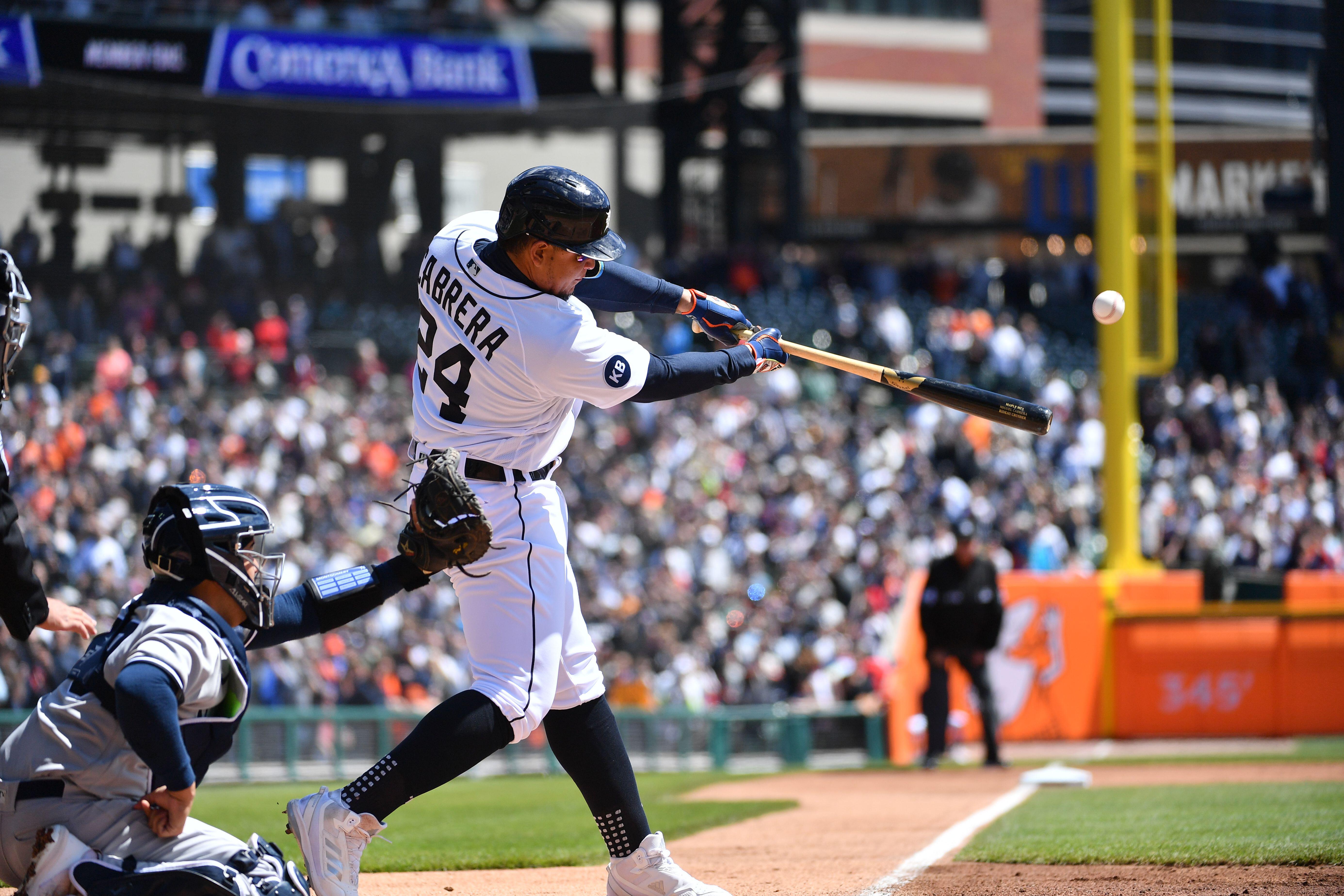 Venezuelan-born baseball player Miguel Cabrera