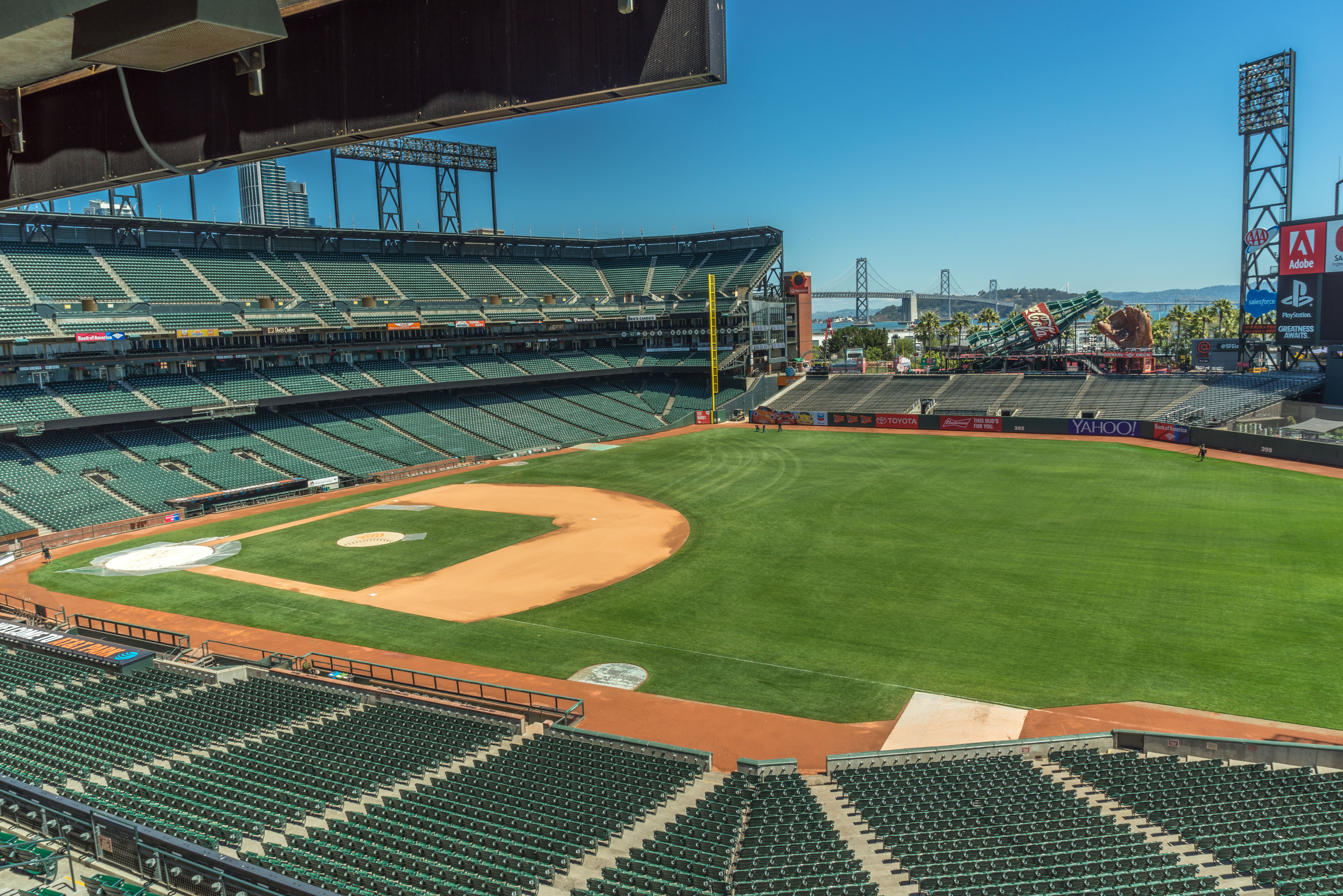 Oracle Park, the San Francisco Giants stadium