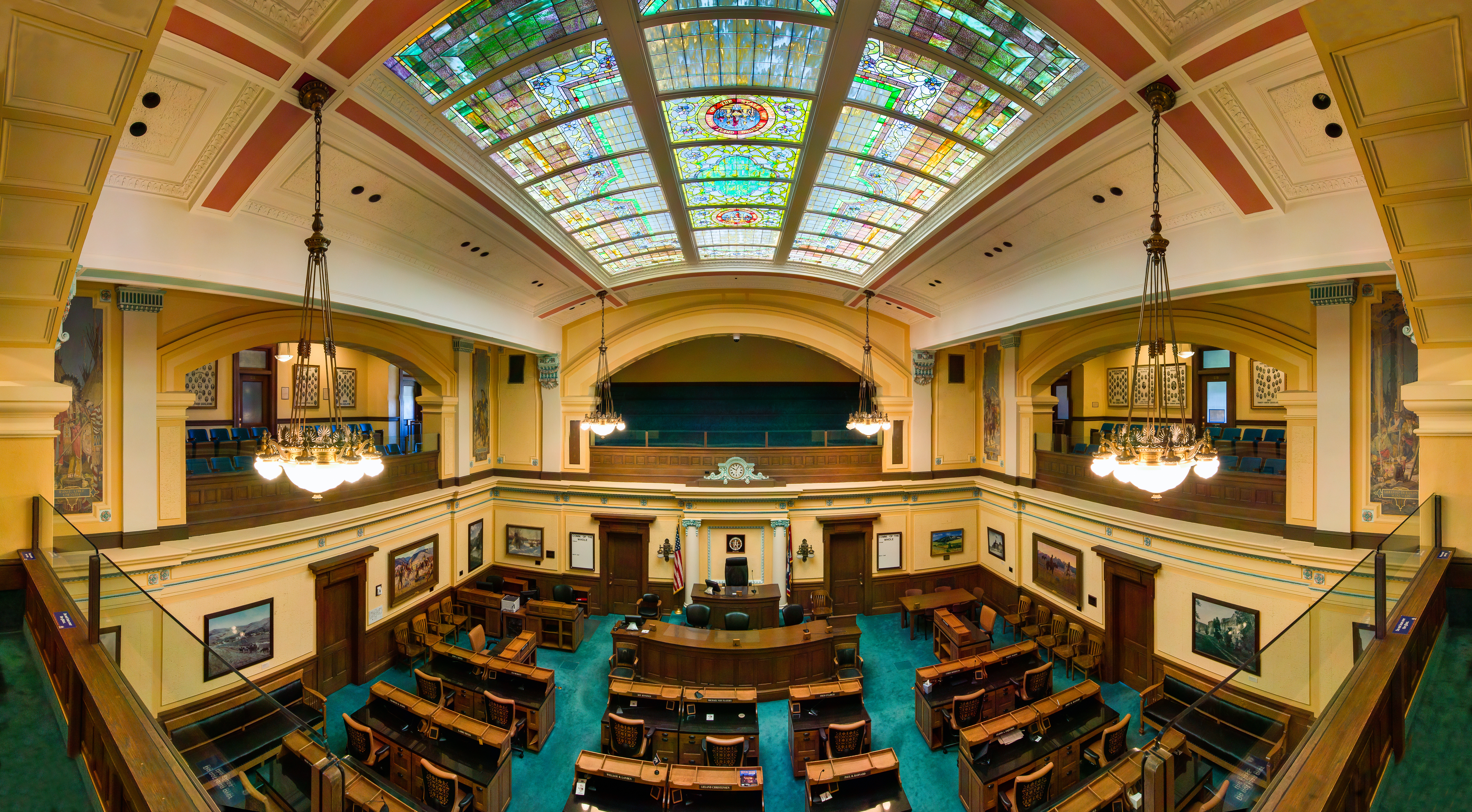 Wyoming state Senate chamber