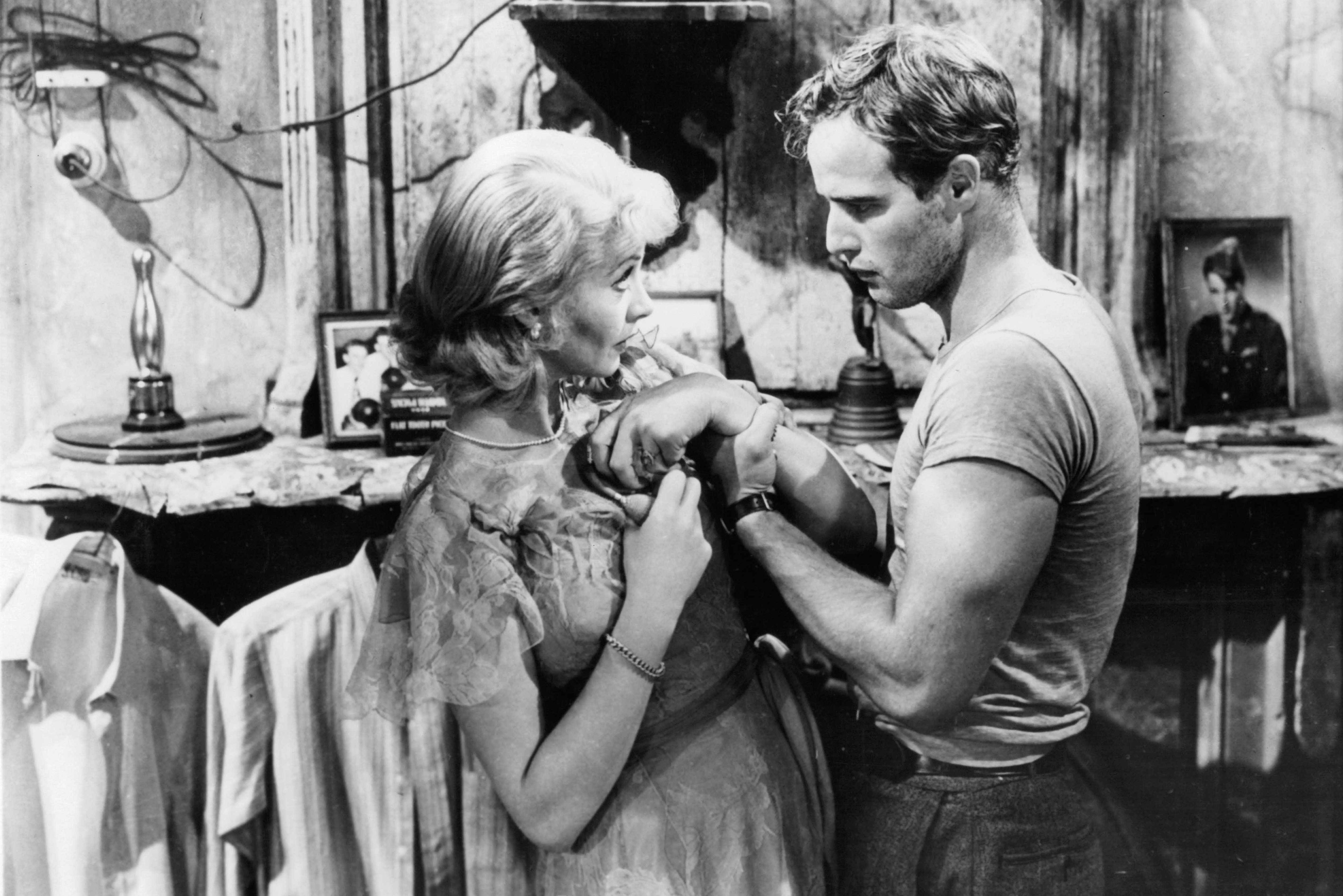 Marlon Brando and Vivien Leigh in A Streetcar Named Desire (1951)