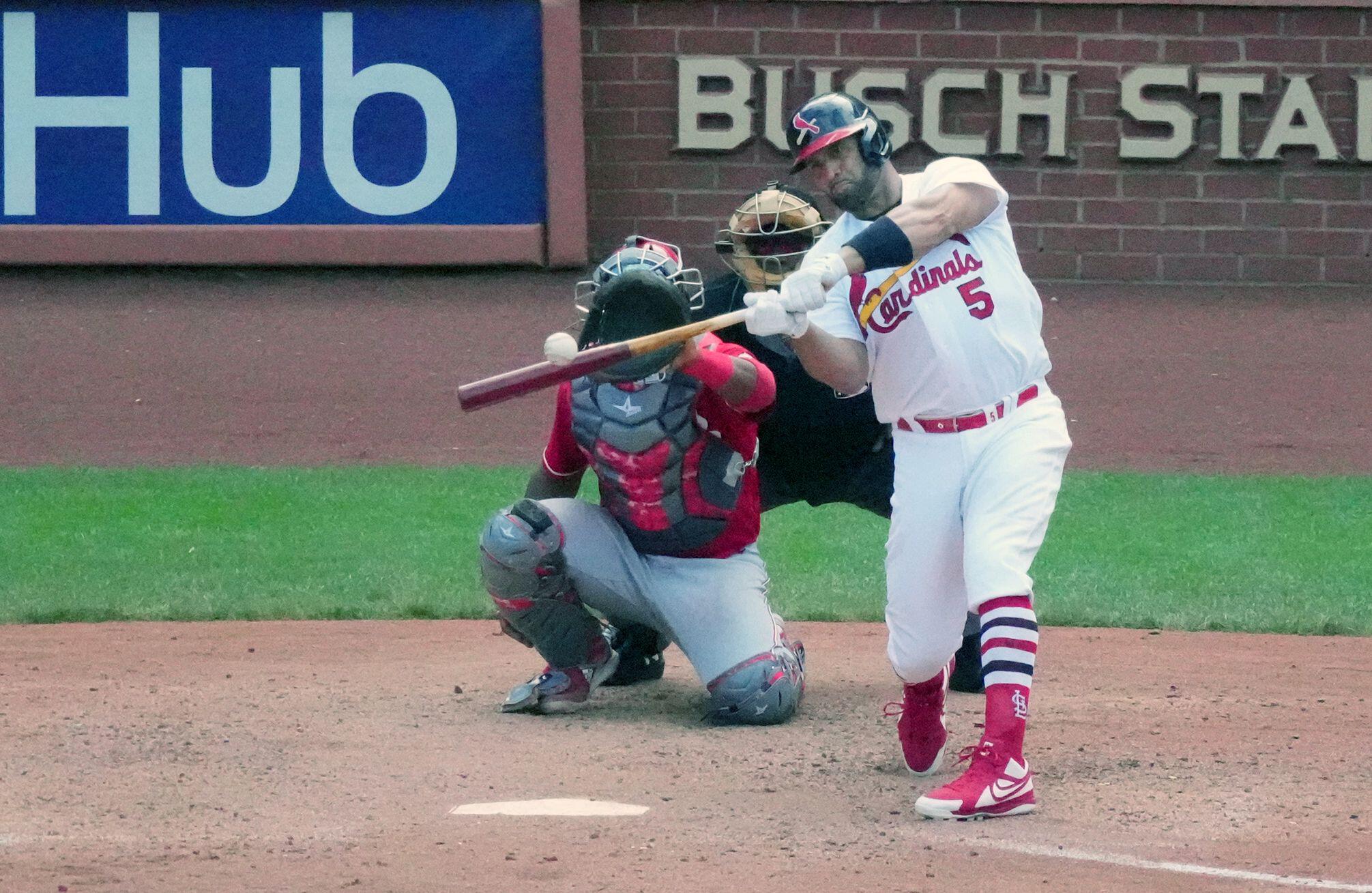 Dominican-born baseball player Albert Pujols