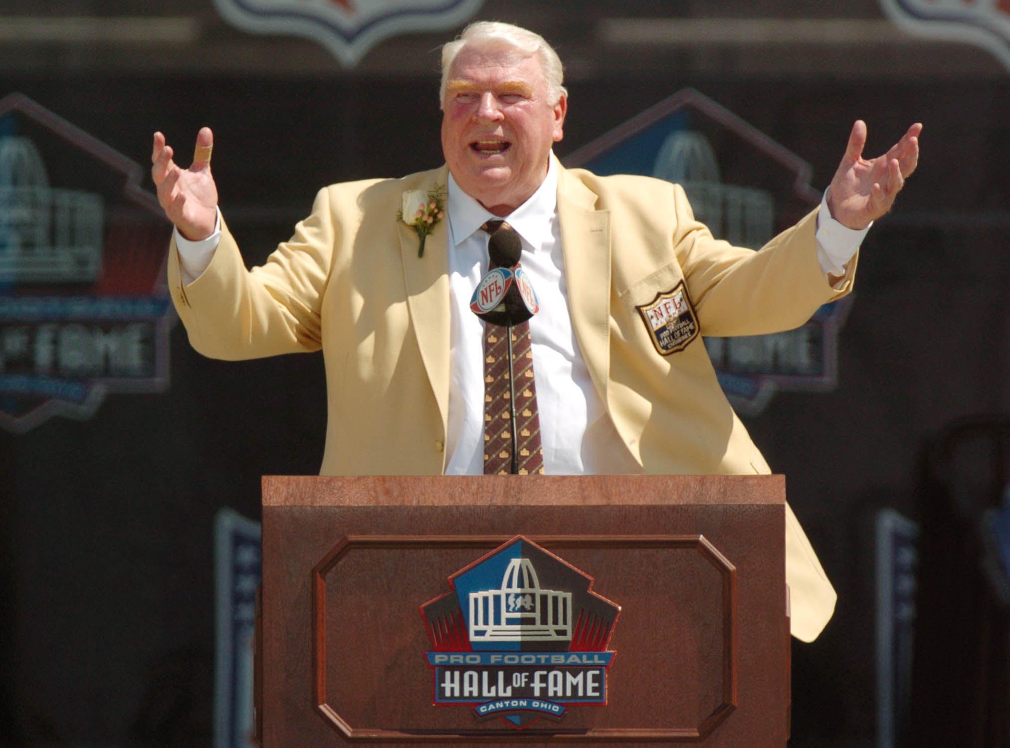 American football coach and commentator John Madden