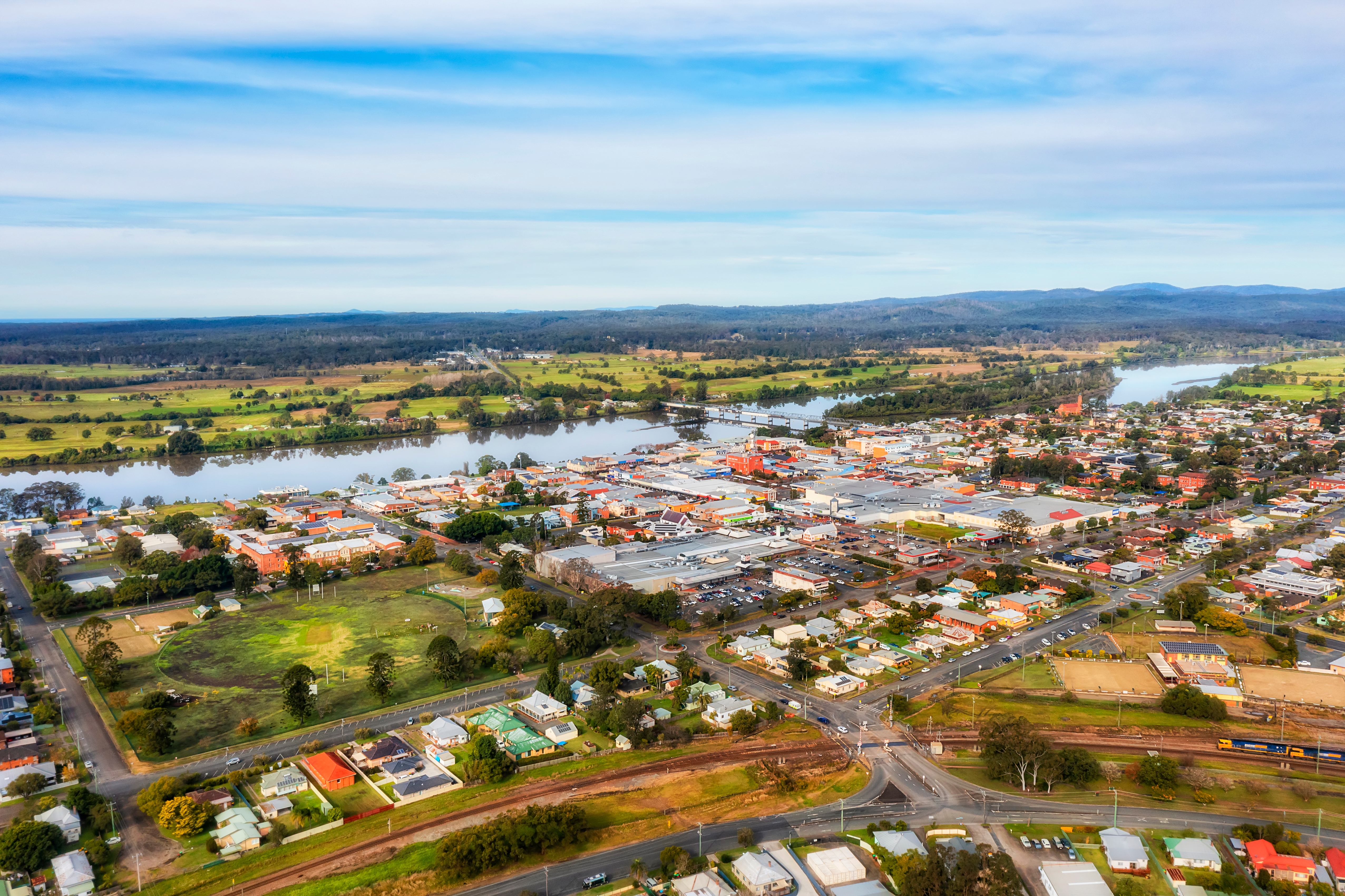 Taree, New South Wales, along the Manning River