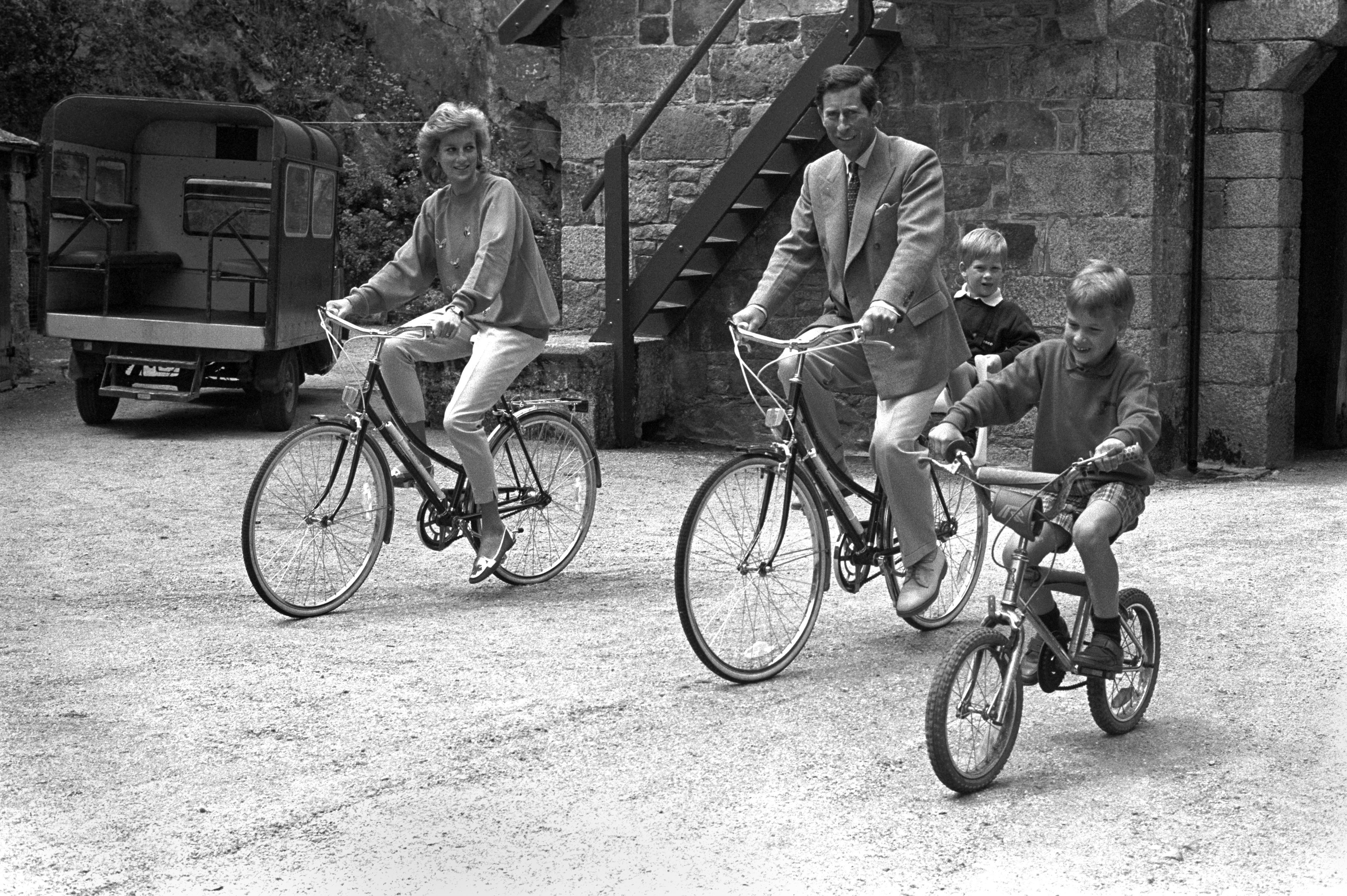 Prince Charles and his family vacationing in the Isles of Scilly