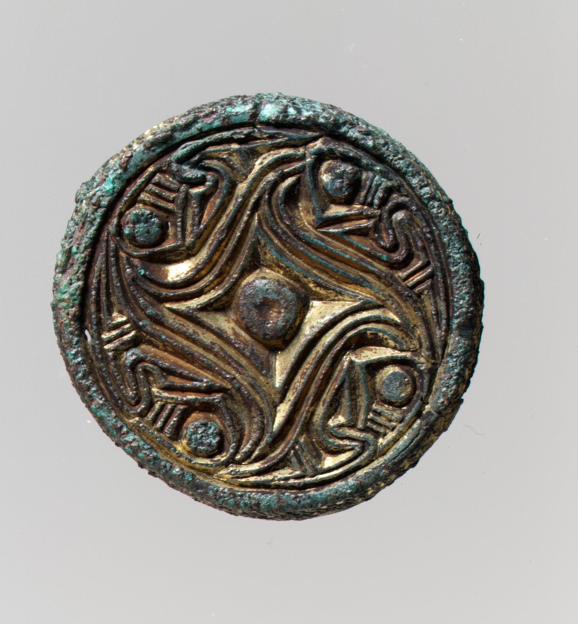 Vendel Period brooch (ornamental pin)