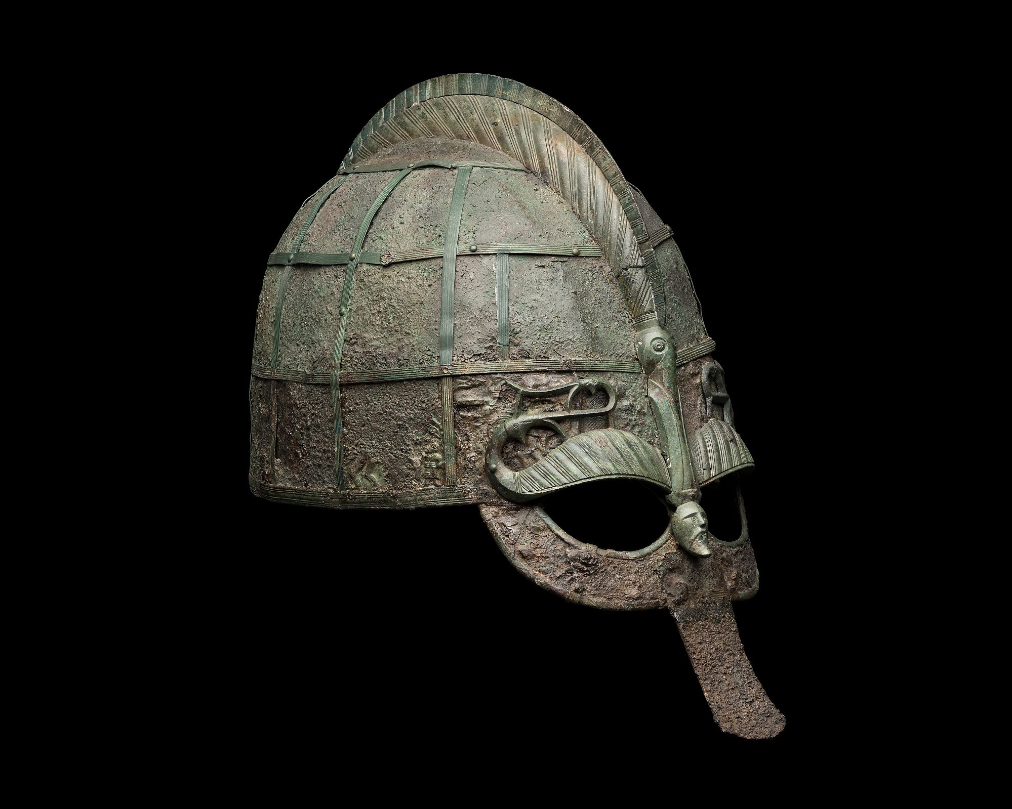 Helmet from the Vendel Period of Swedish history