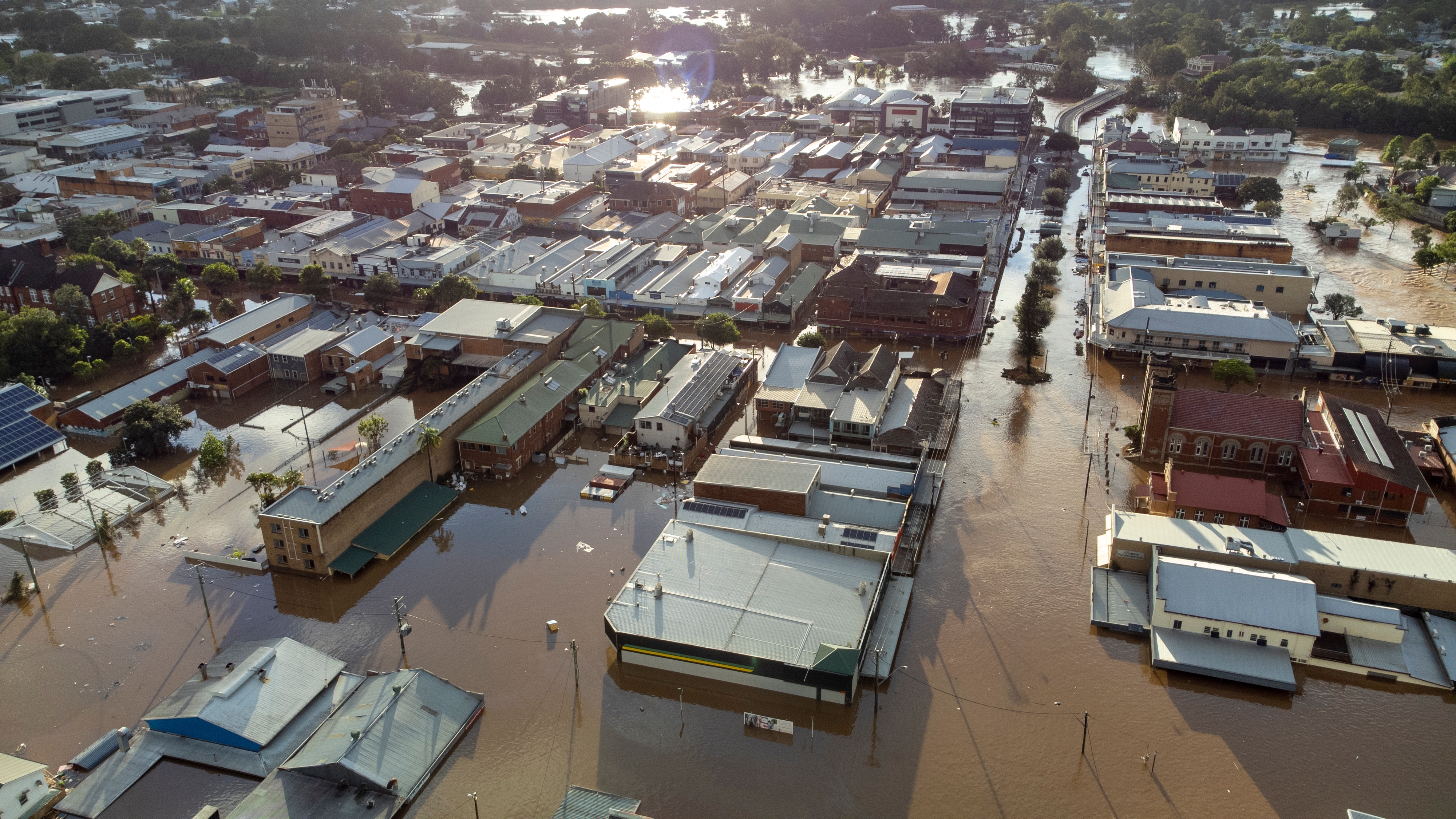 Flooding in Lismore, New South Wales, Australia