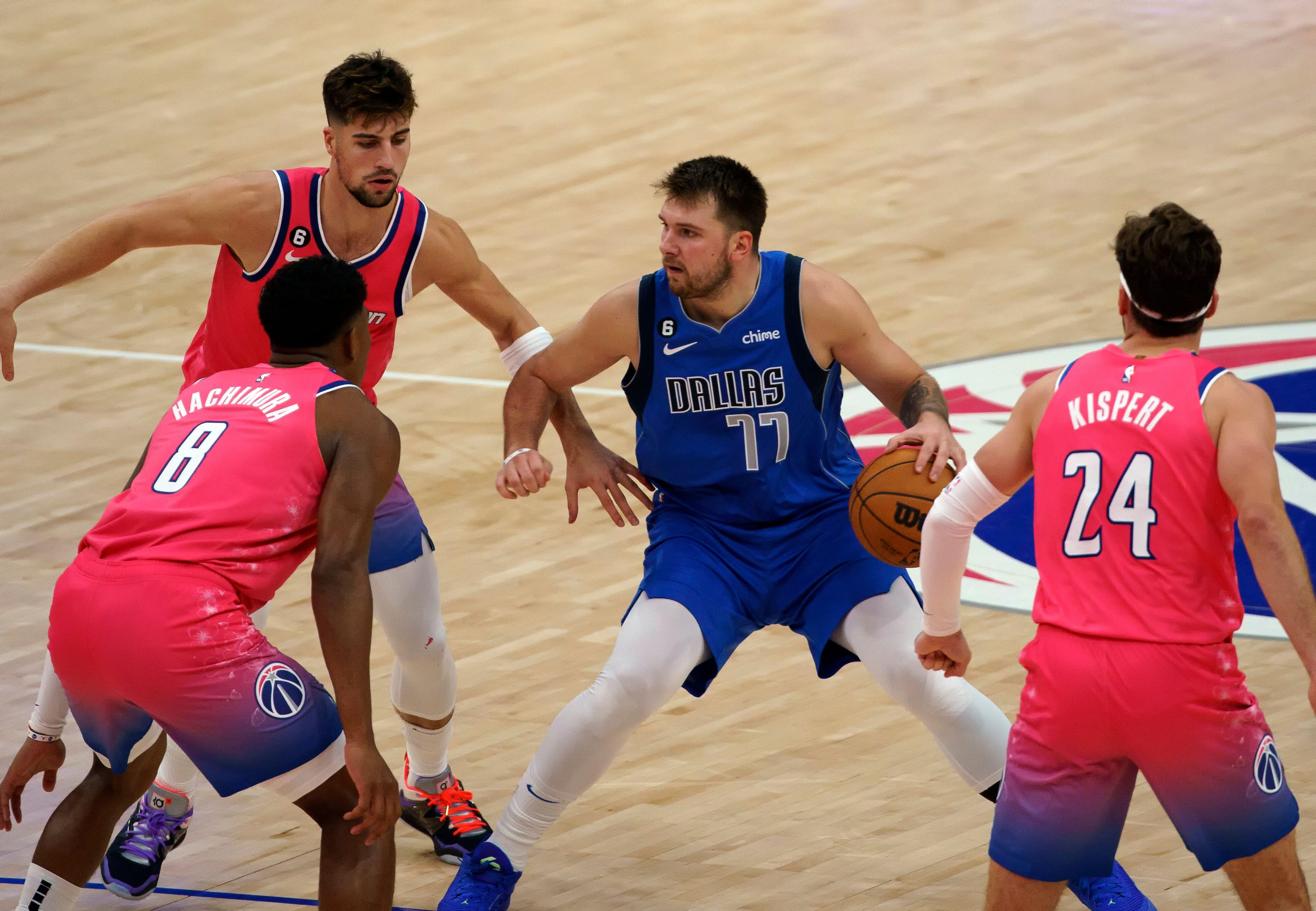 Dallas Mavericks guard Luka Dončić