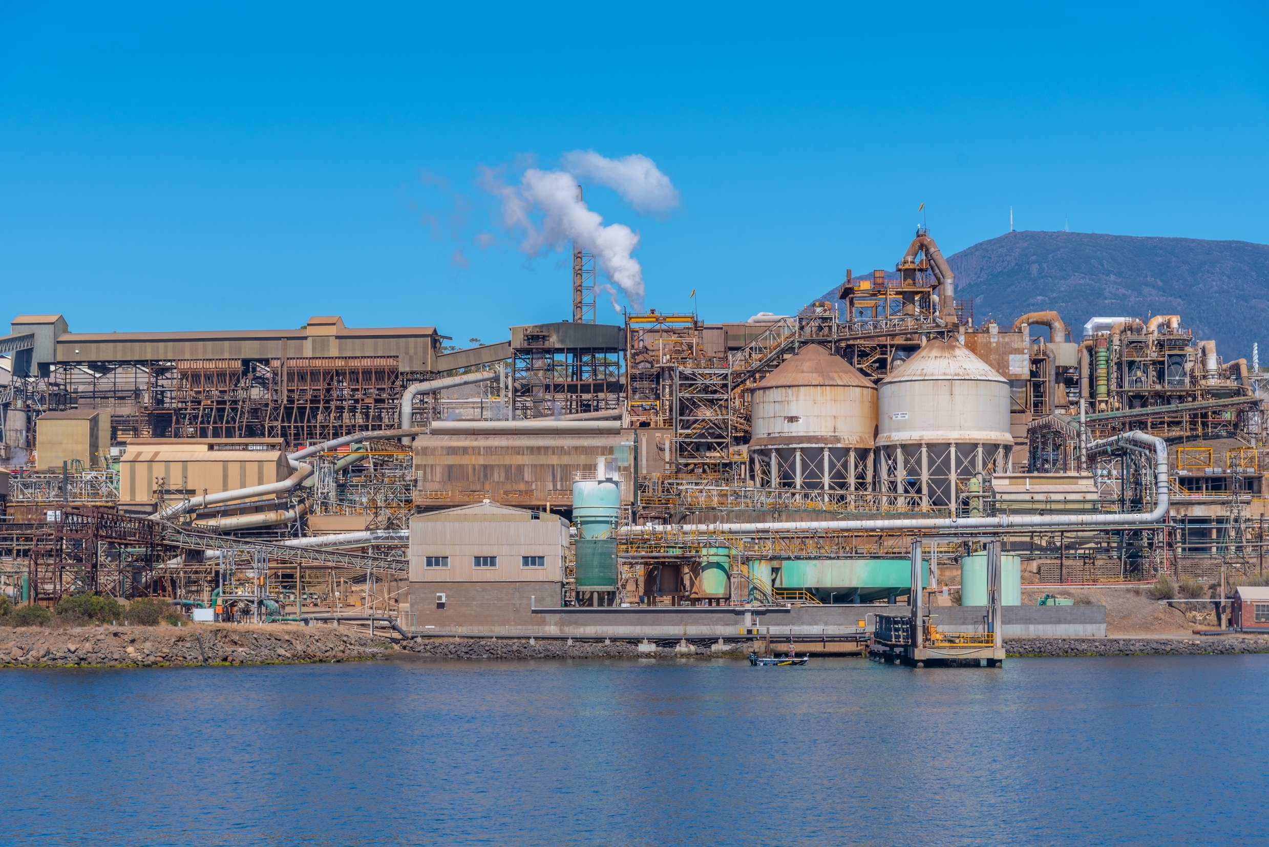 Zinc plant in Hobart, Tasmania