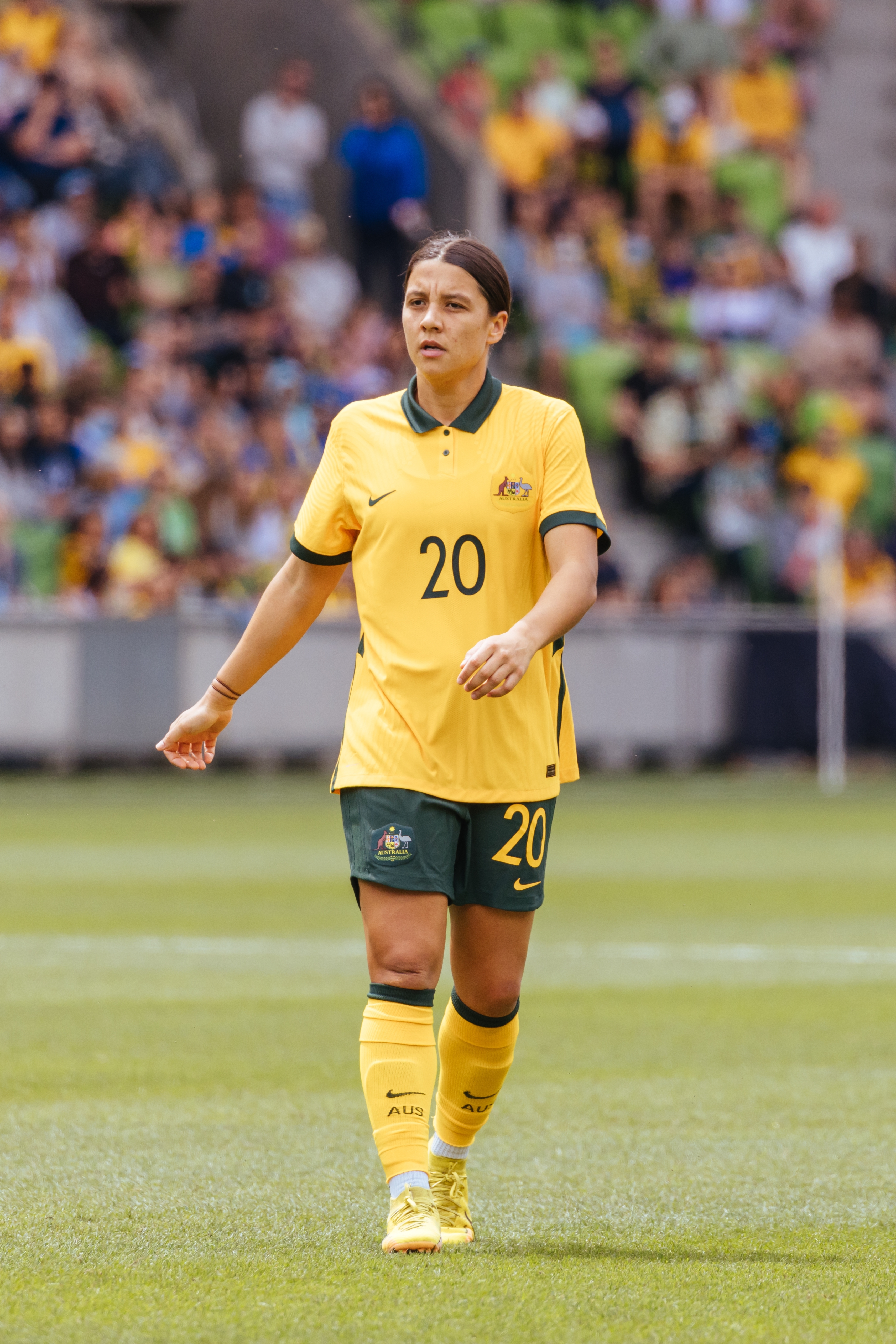 Australian soccer player Sam Kerr