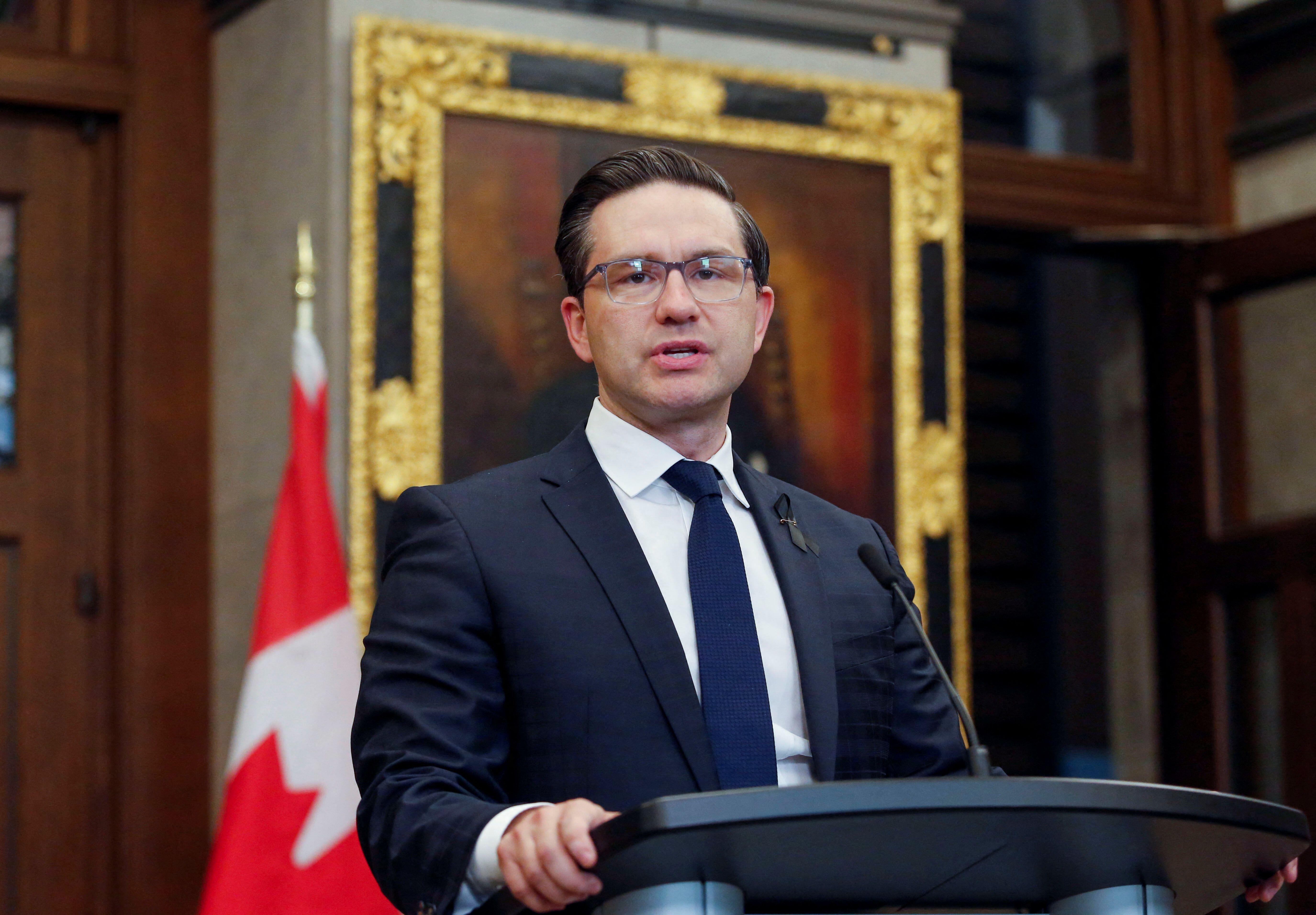 Canadian political leader Pierre Poilievre