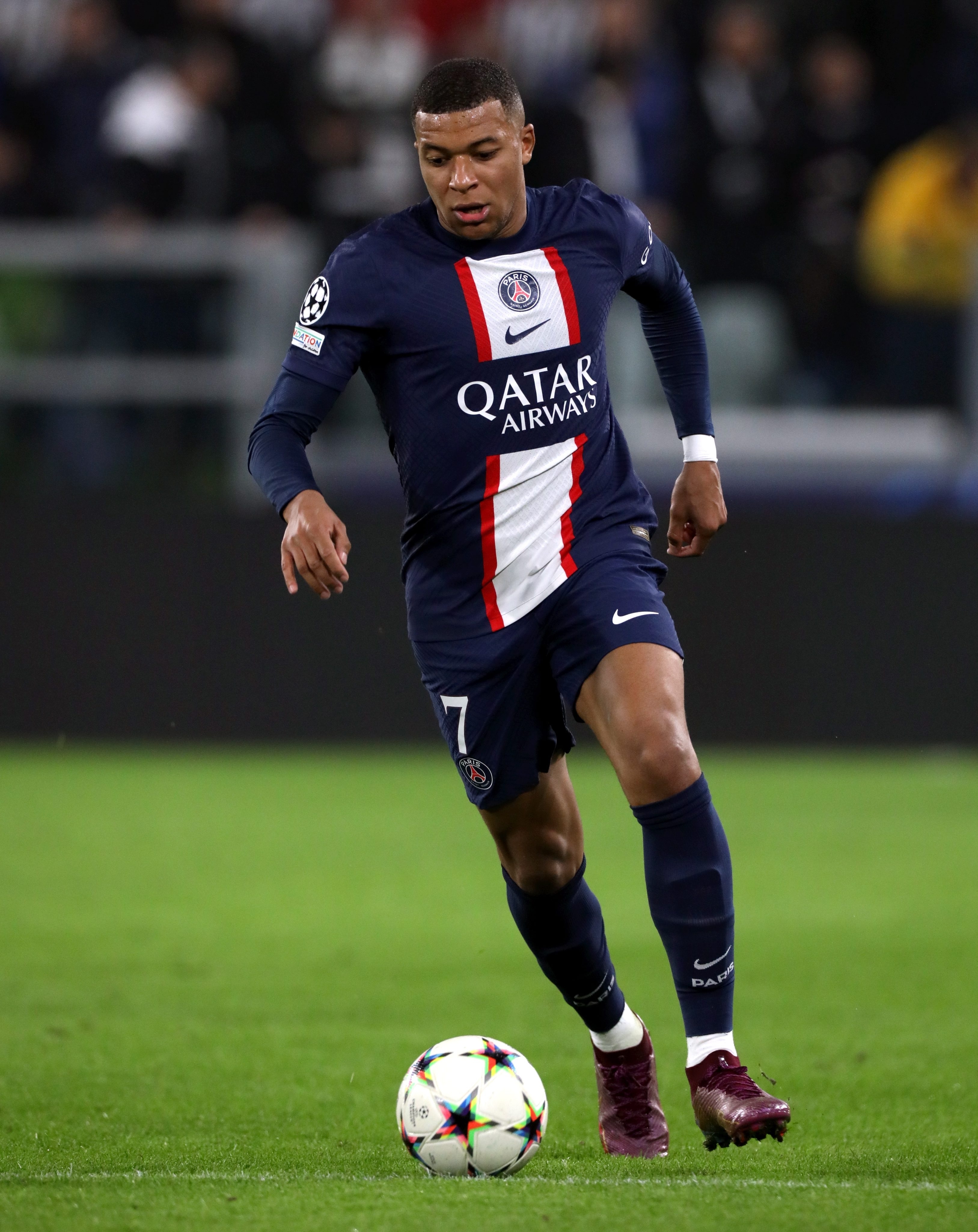 French professional soccer player Kylian Mbappé