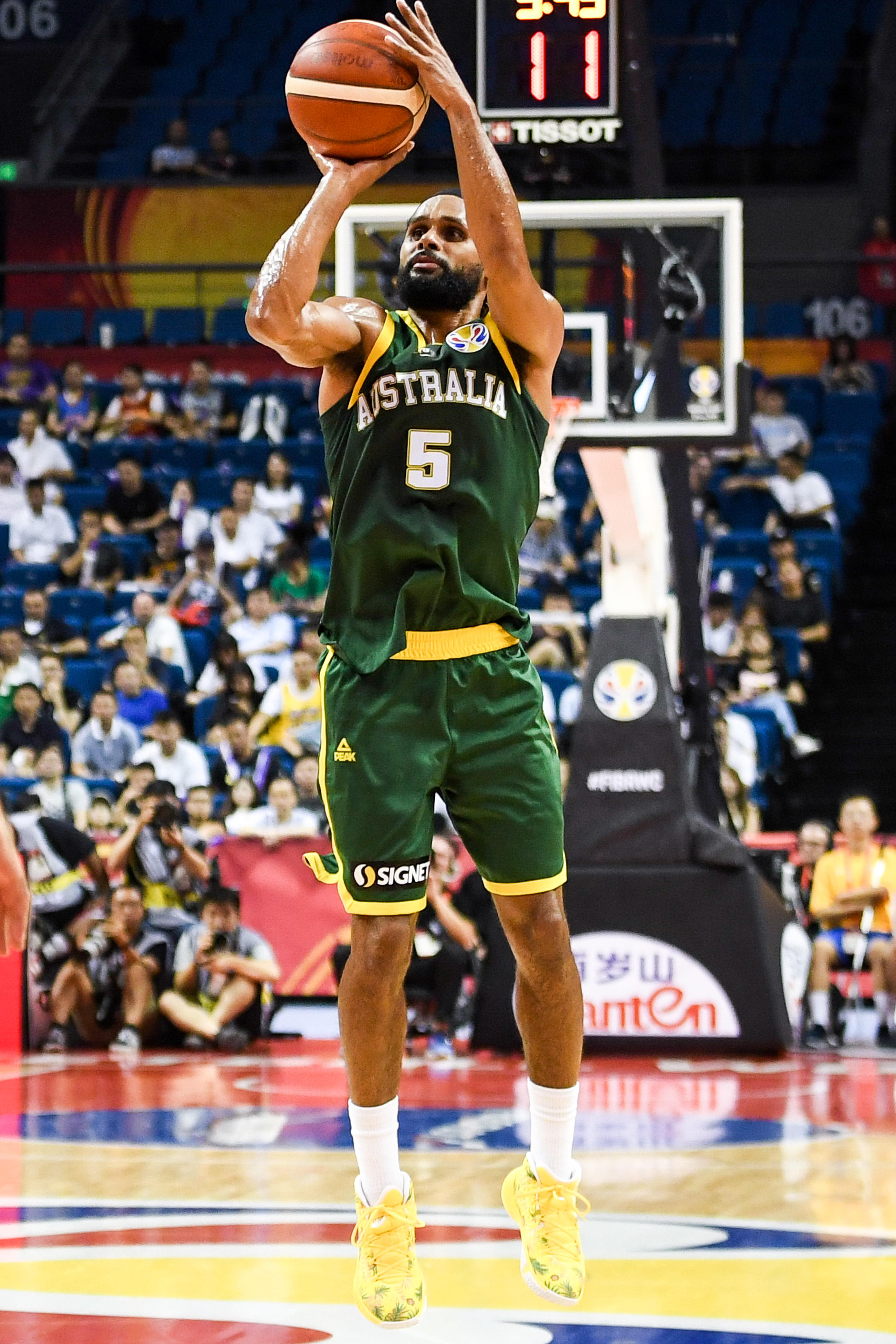 Australian basketball player Patty Mills