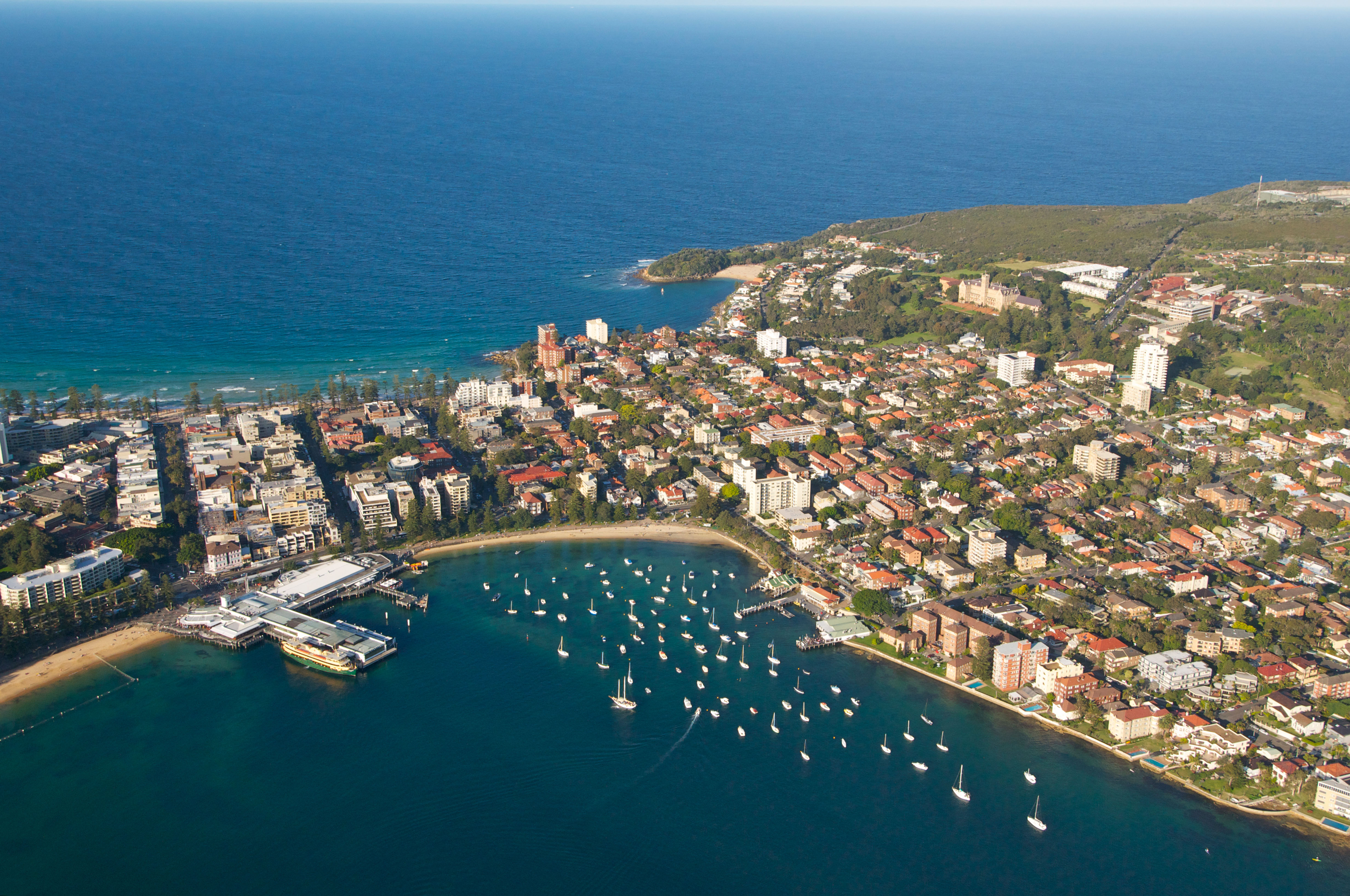 Manly Cove in Sydney Harbour, Australia