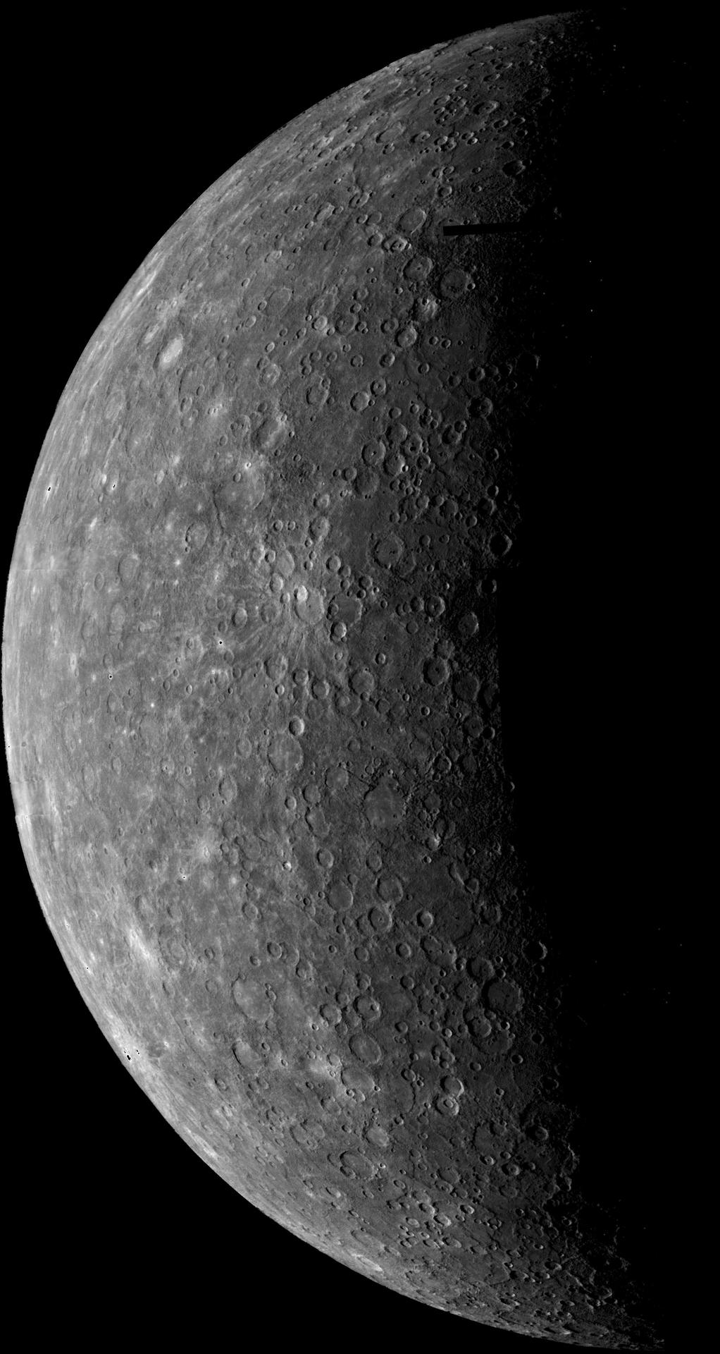 First close-up photo of Mercury