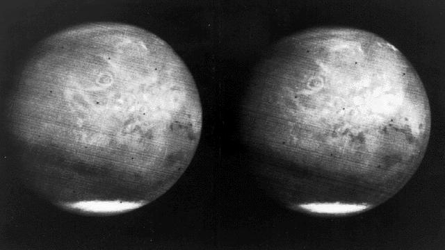 Mariner 7 views of Mars