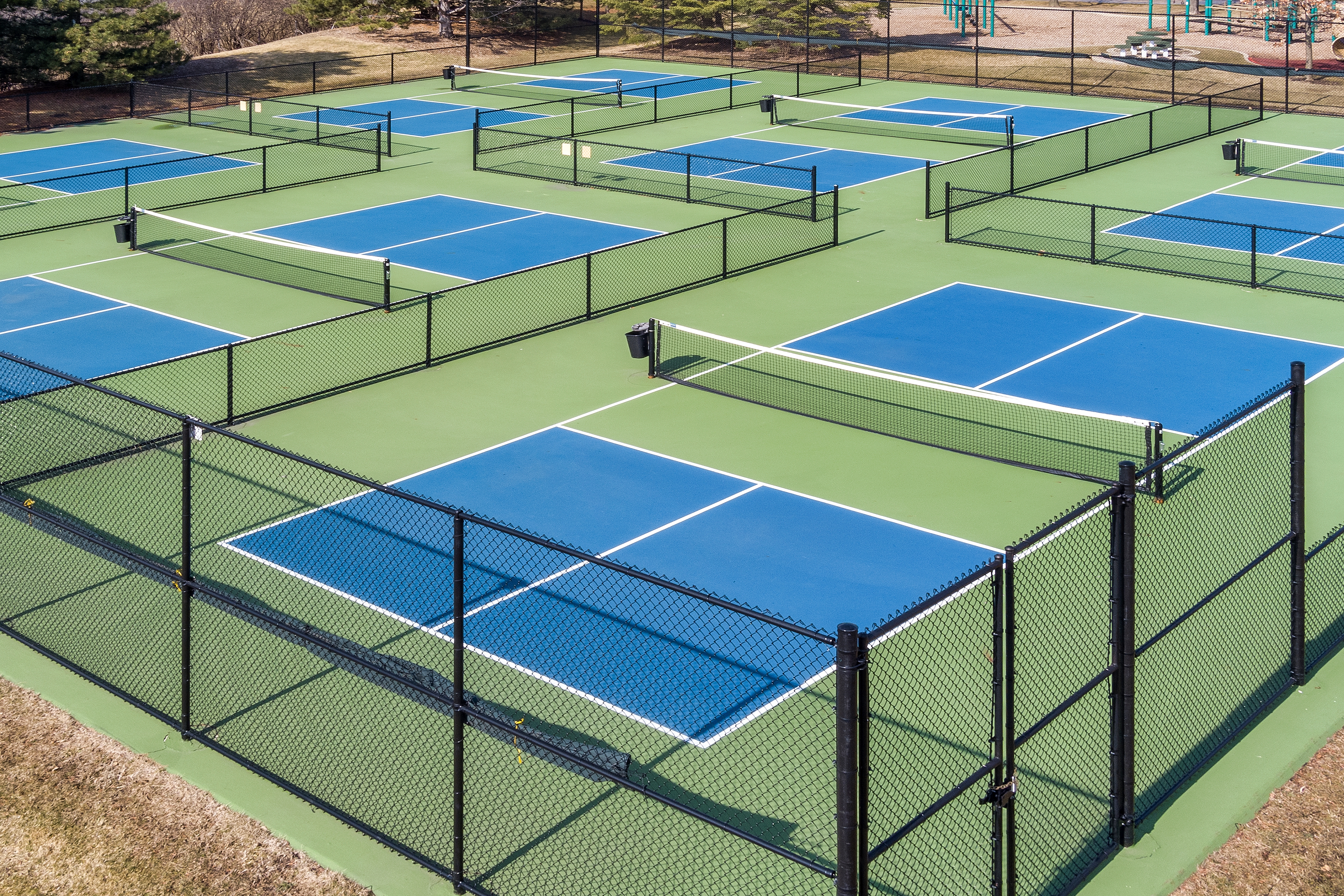 Pickleball courts