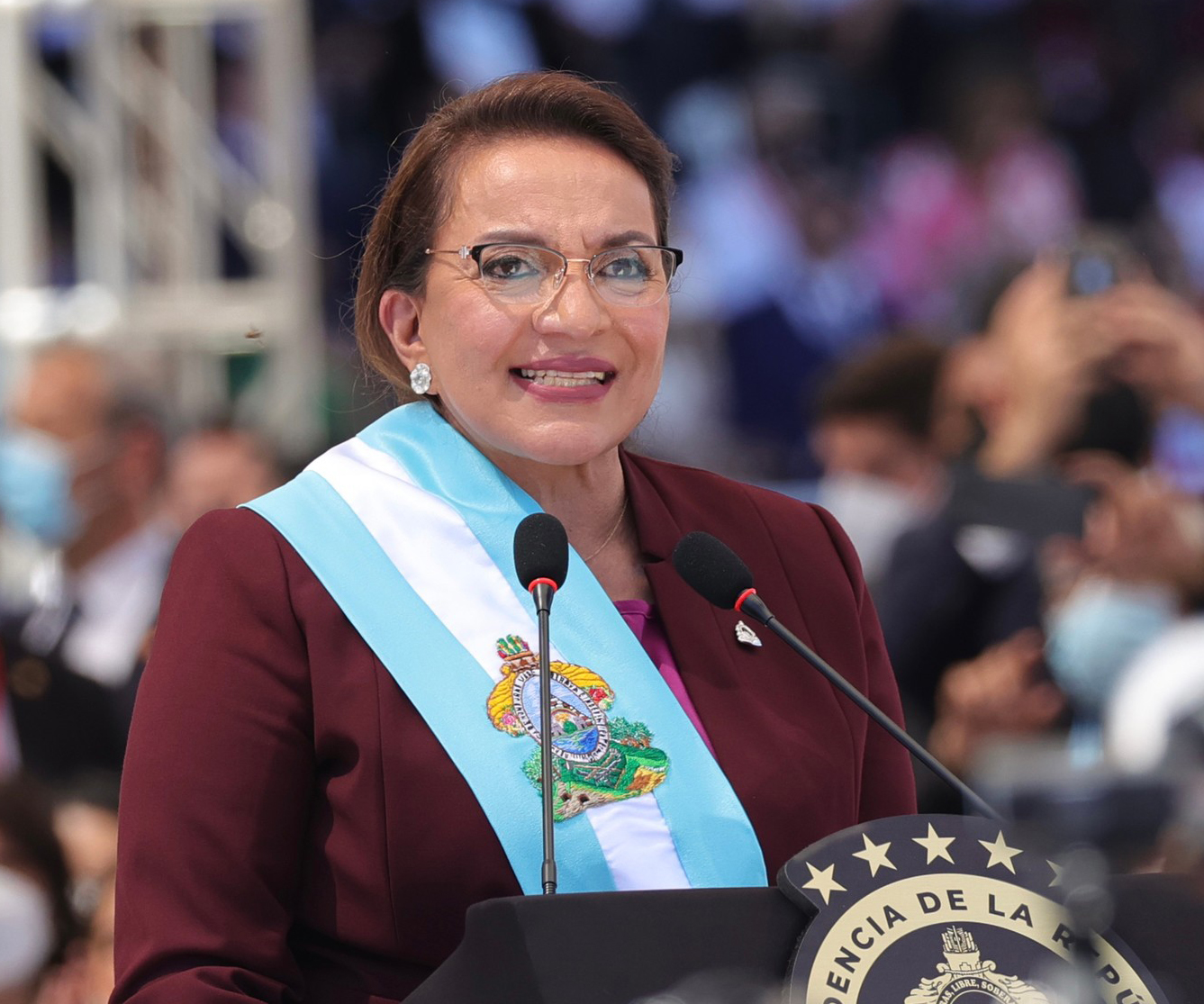 Honduran politician Xiomara Castro