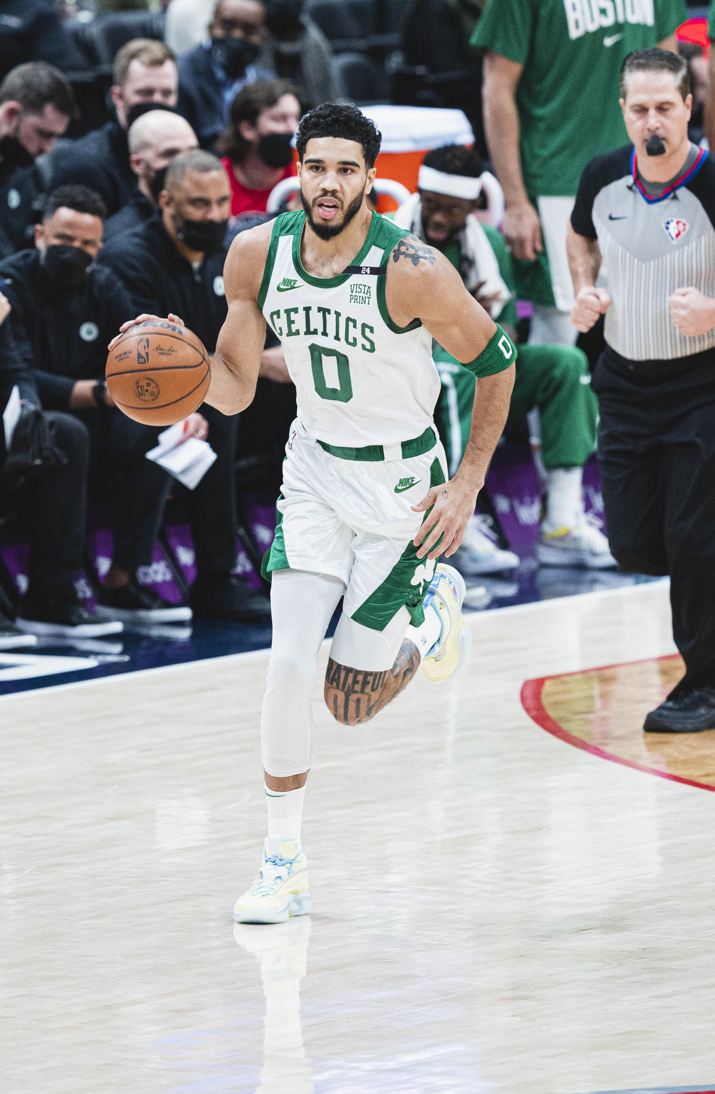 American basketball player Jayson Tatum