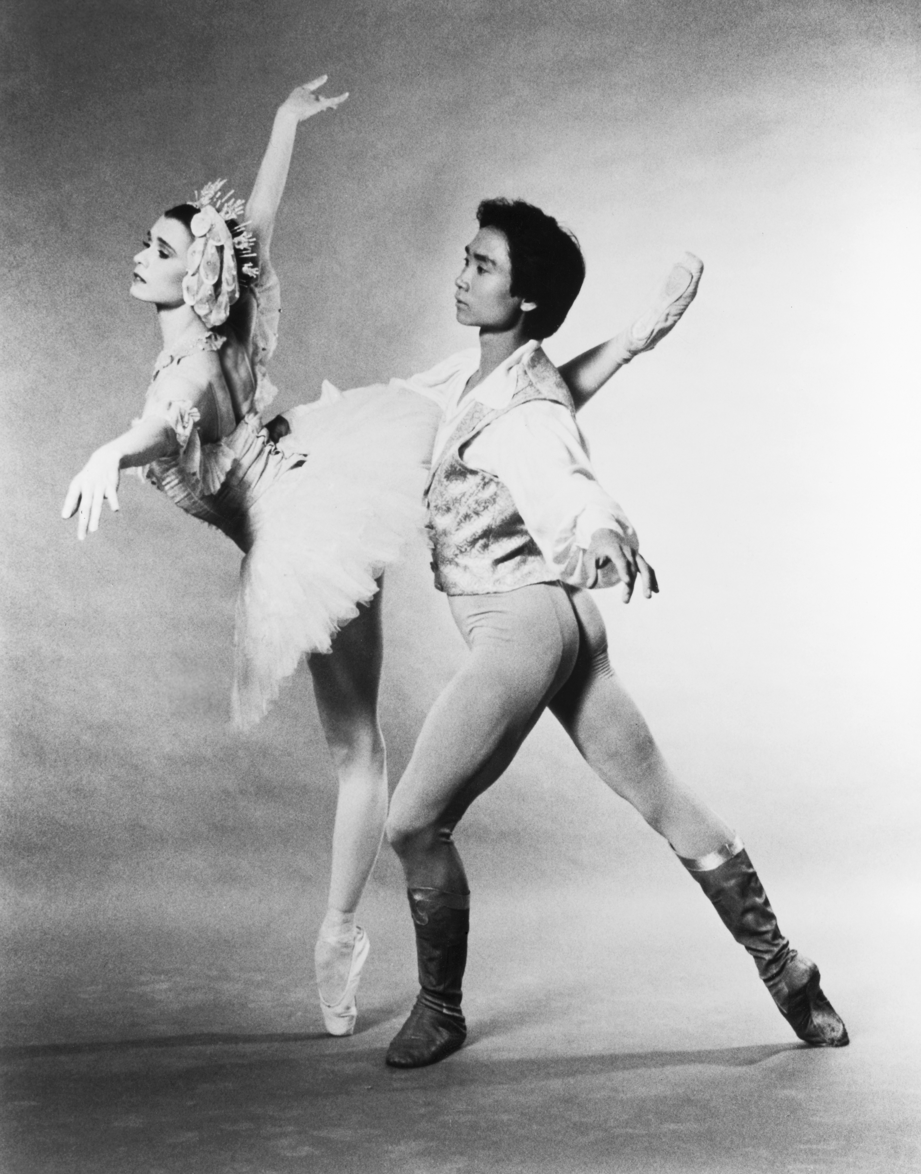 Ballet dancers Li Cunxin and Janie Parker