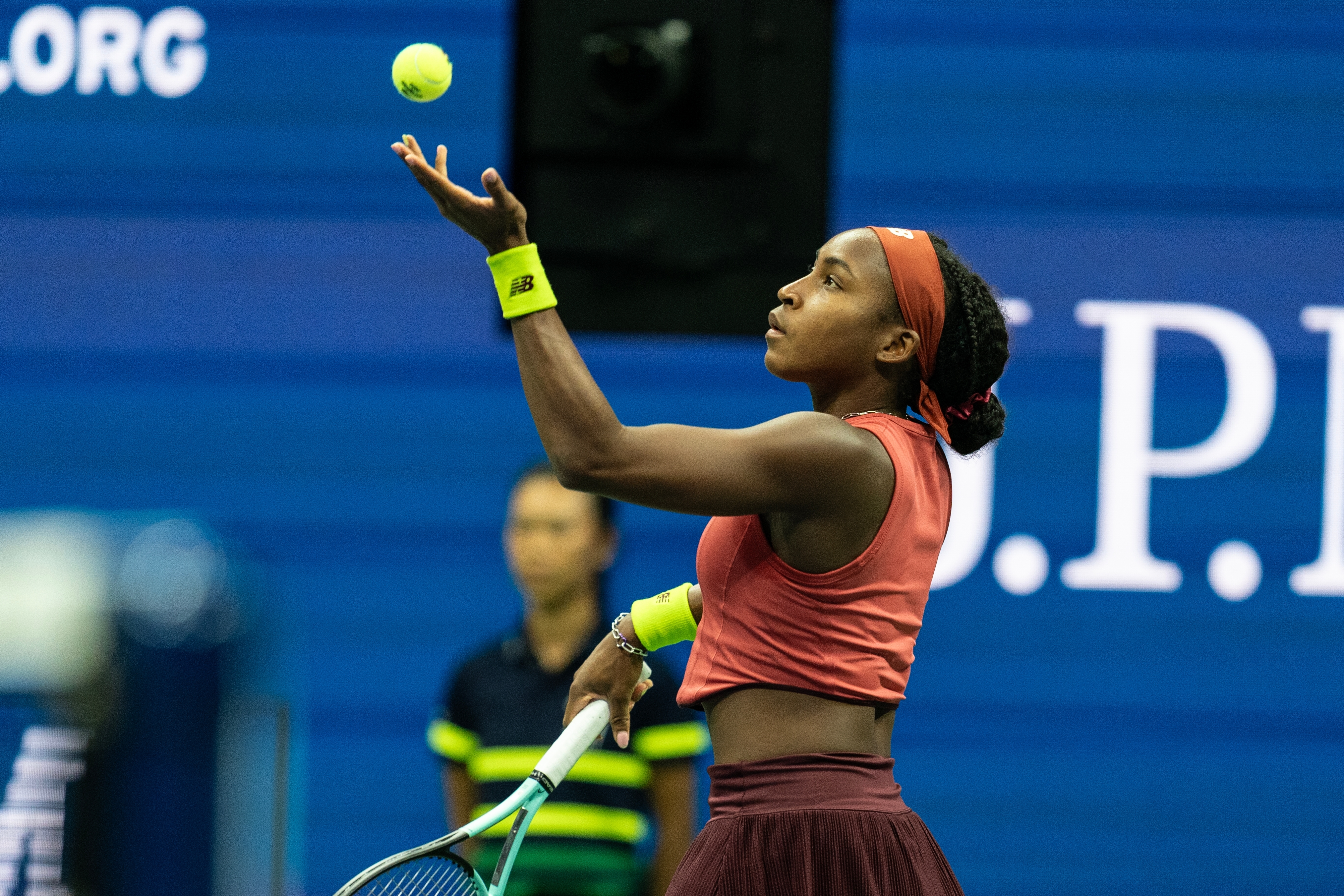 American tennis player Coco Gauff