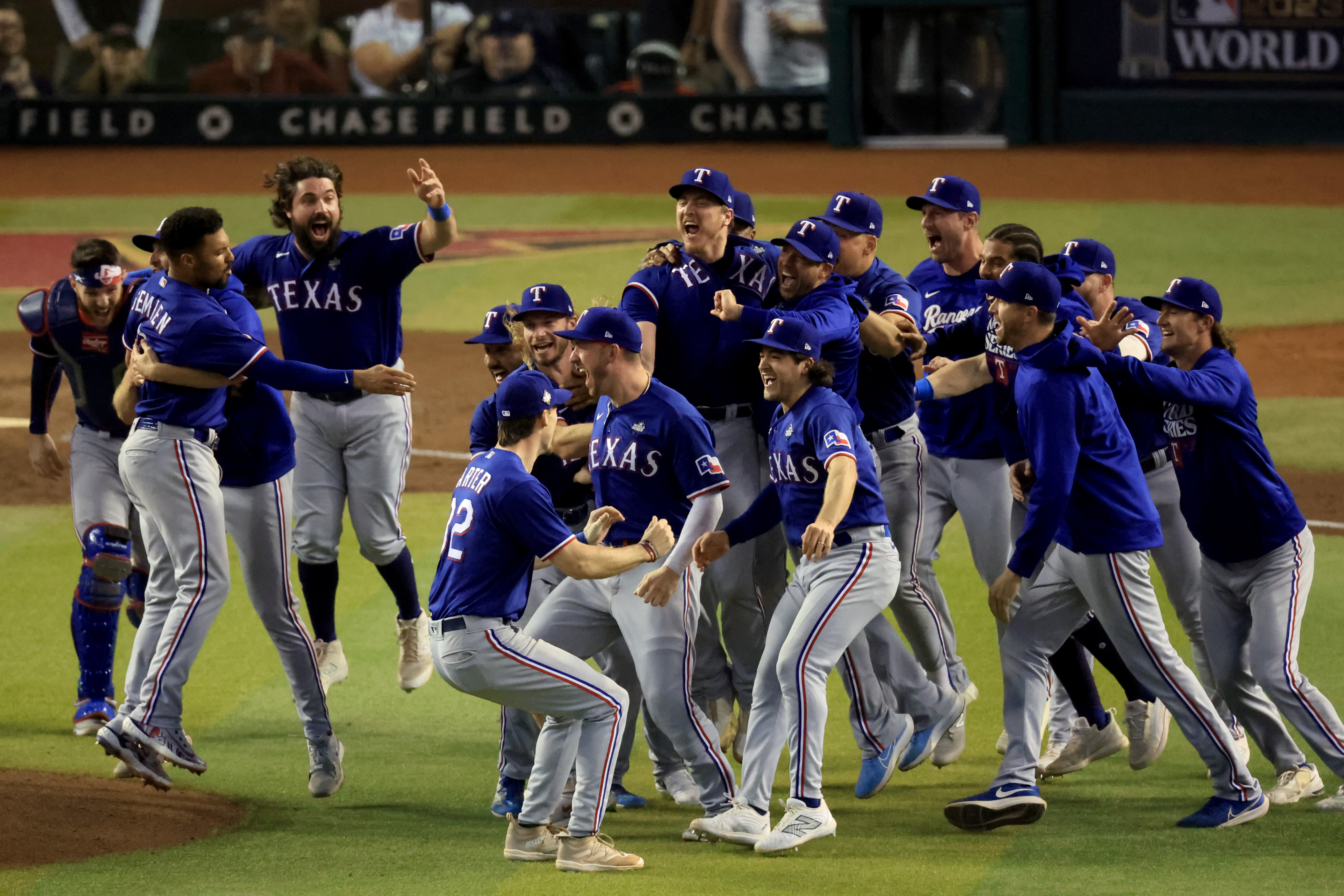 Texas Rangers win the 2023 World Series