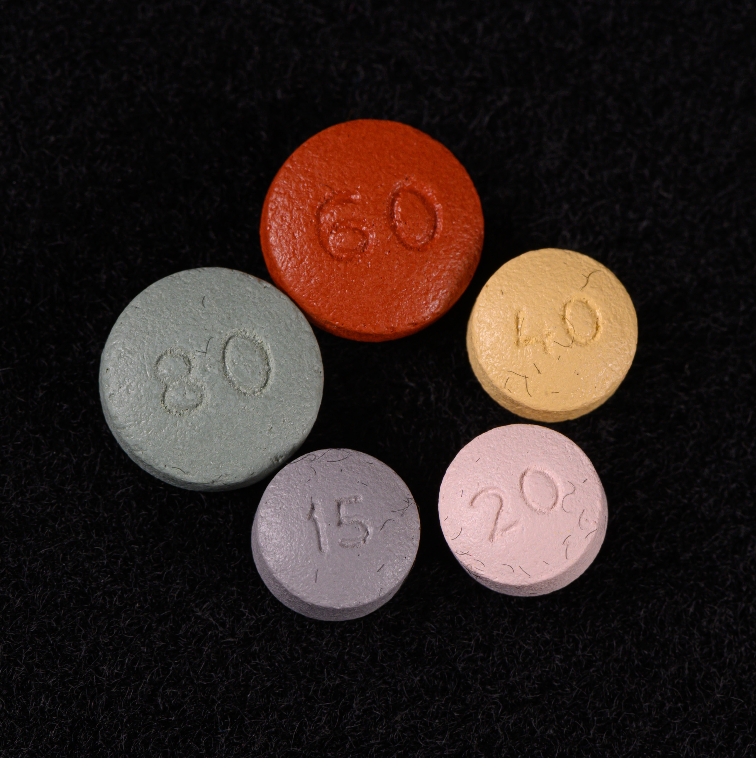 Oxycodone tablets (brand name OxyContin)