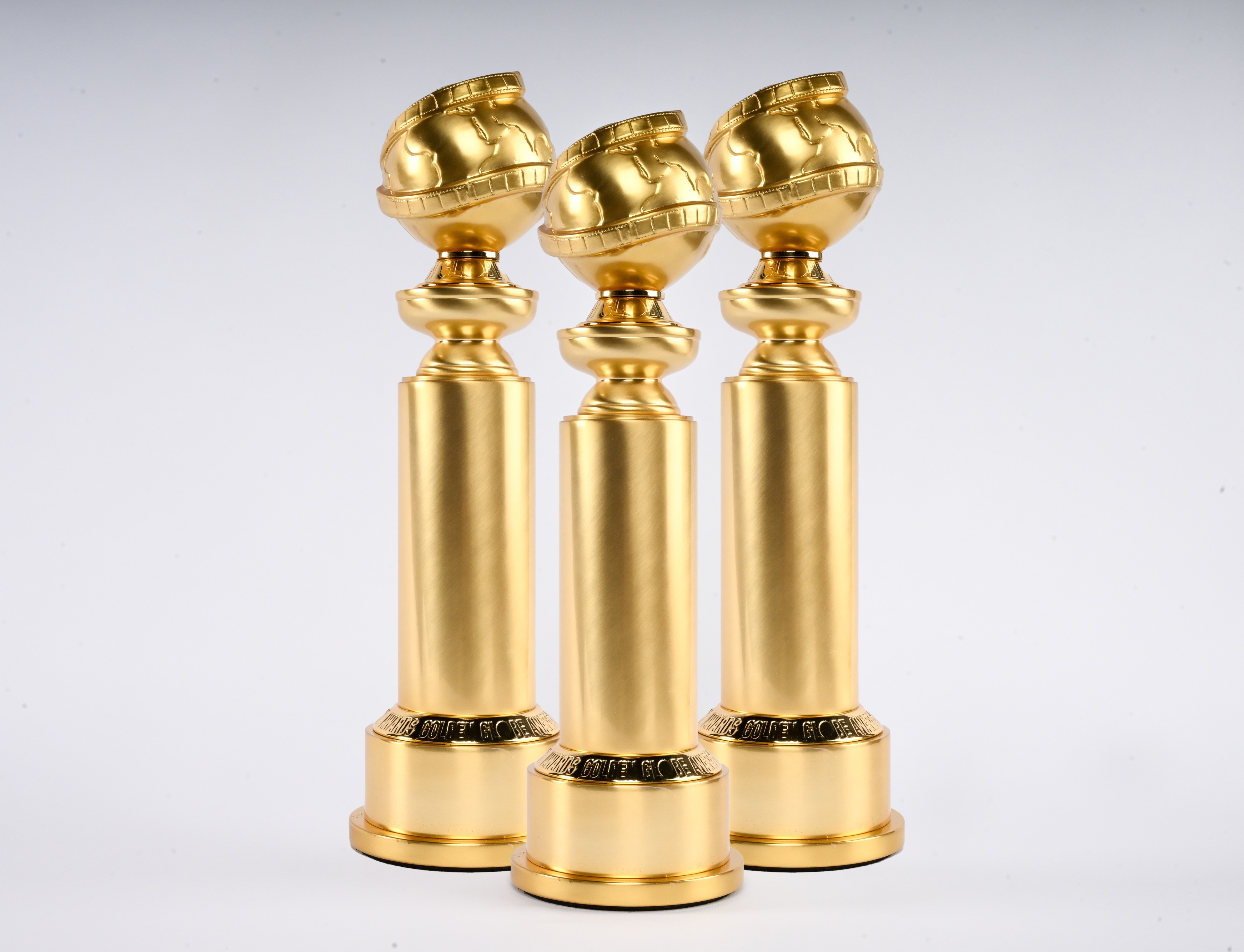 Golden Globe Award statuettes