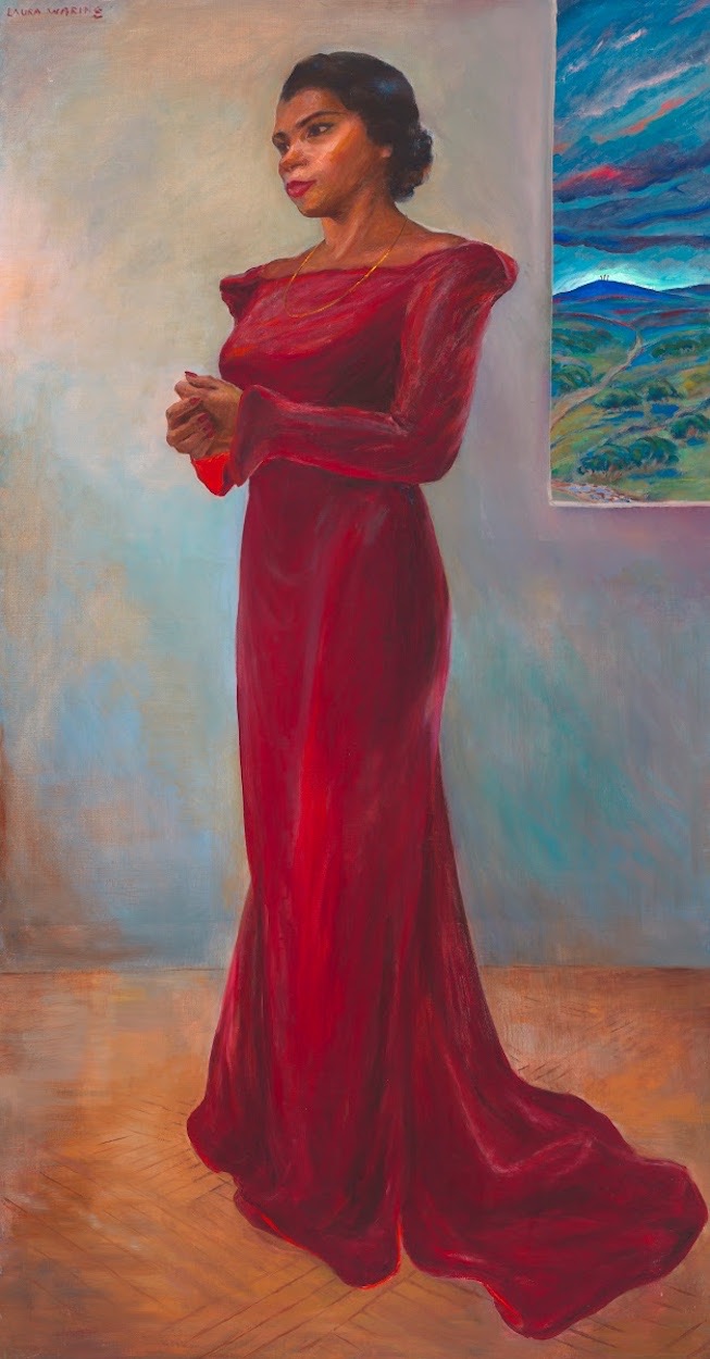 Marian Anderson (1944), an oil painting by the American artist Laura Wheeler Waring