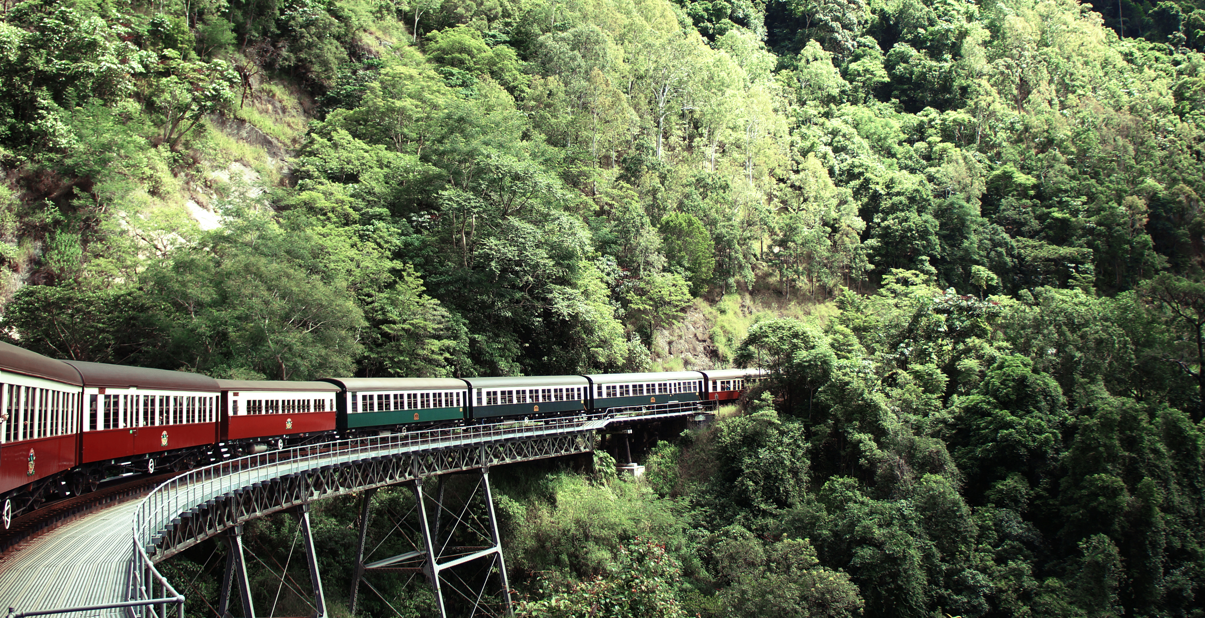 The Kuranda Scenic Railway, Queensland, Australia